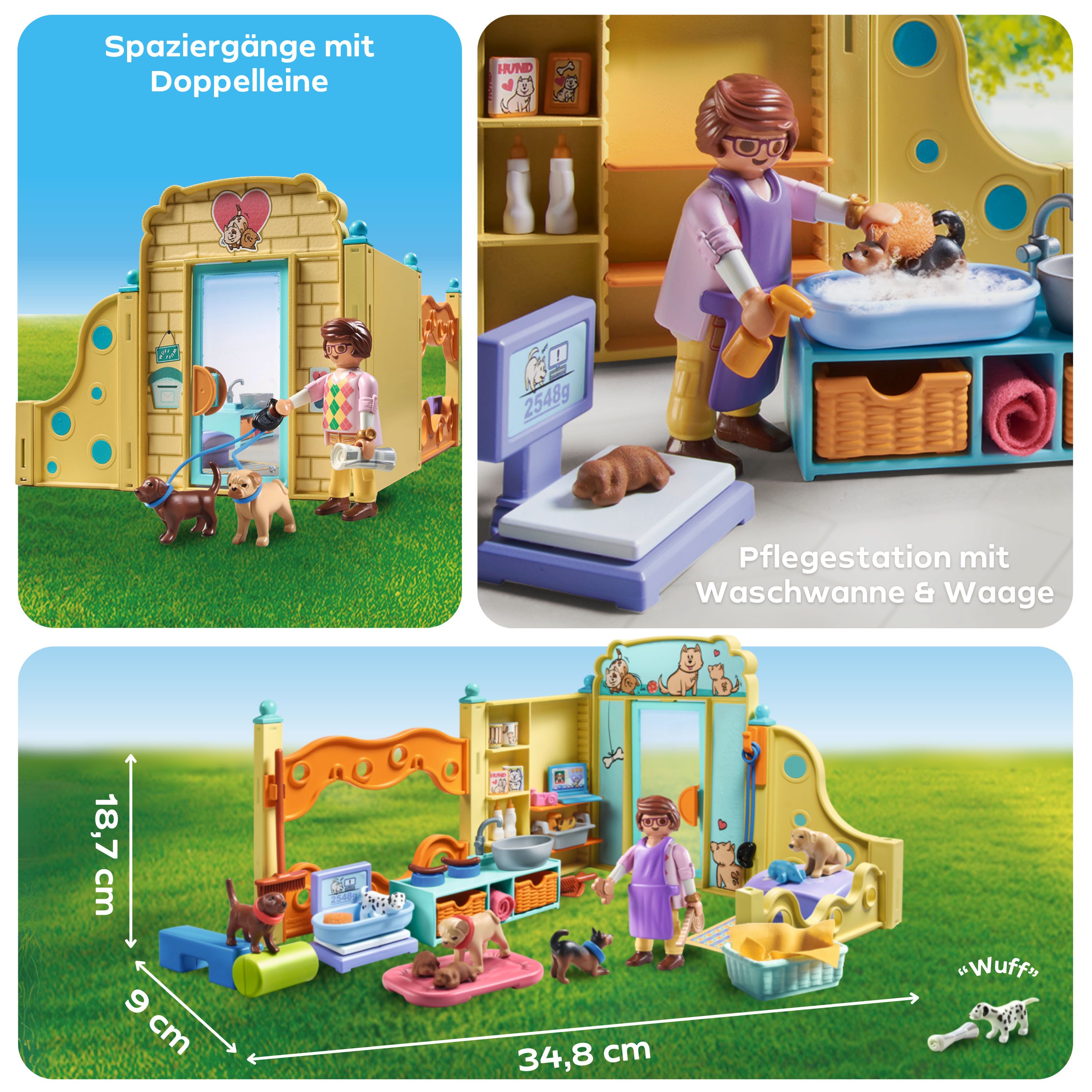 Playmobil® Constructie-speelset Welpenhaus (71743), Playmobil My Life (94-delig)
