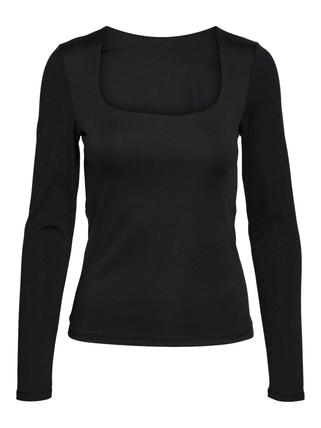 Vero Moda Shirt VMMILLION LS SQUARE TOP 2-WAY JRS