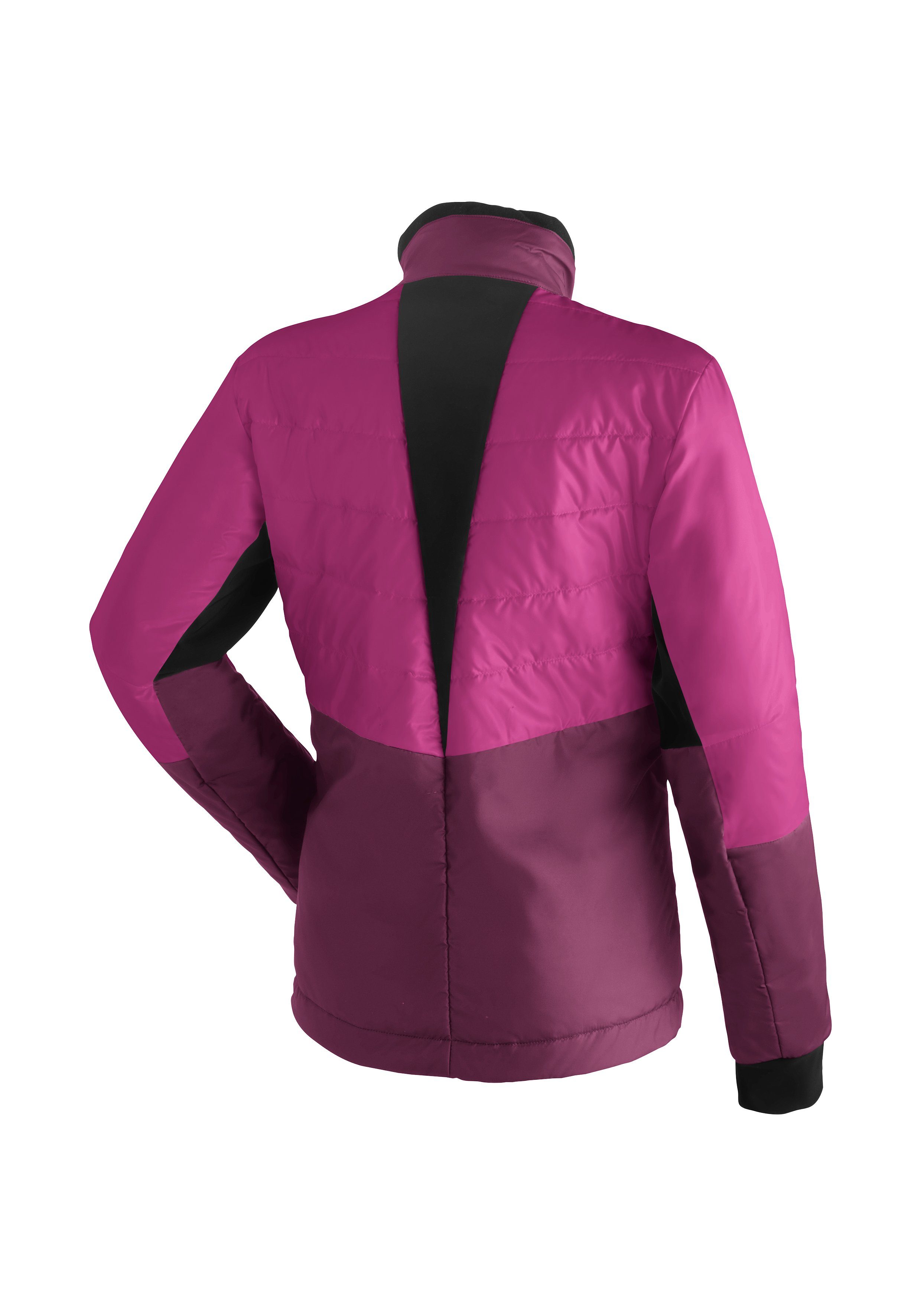Maier Sports Ski-jack Skjoma Wool W Dames langlaufjas, gewatteerde outdoorjas met 3 ruime zakken