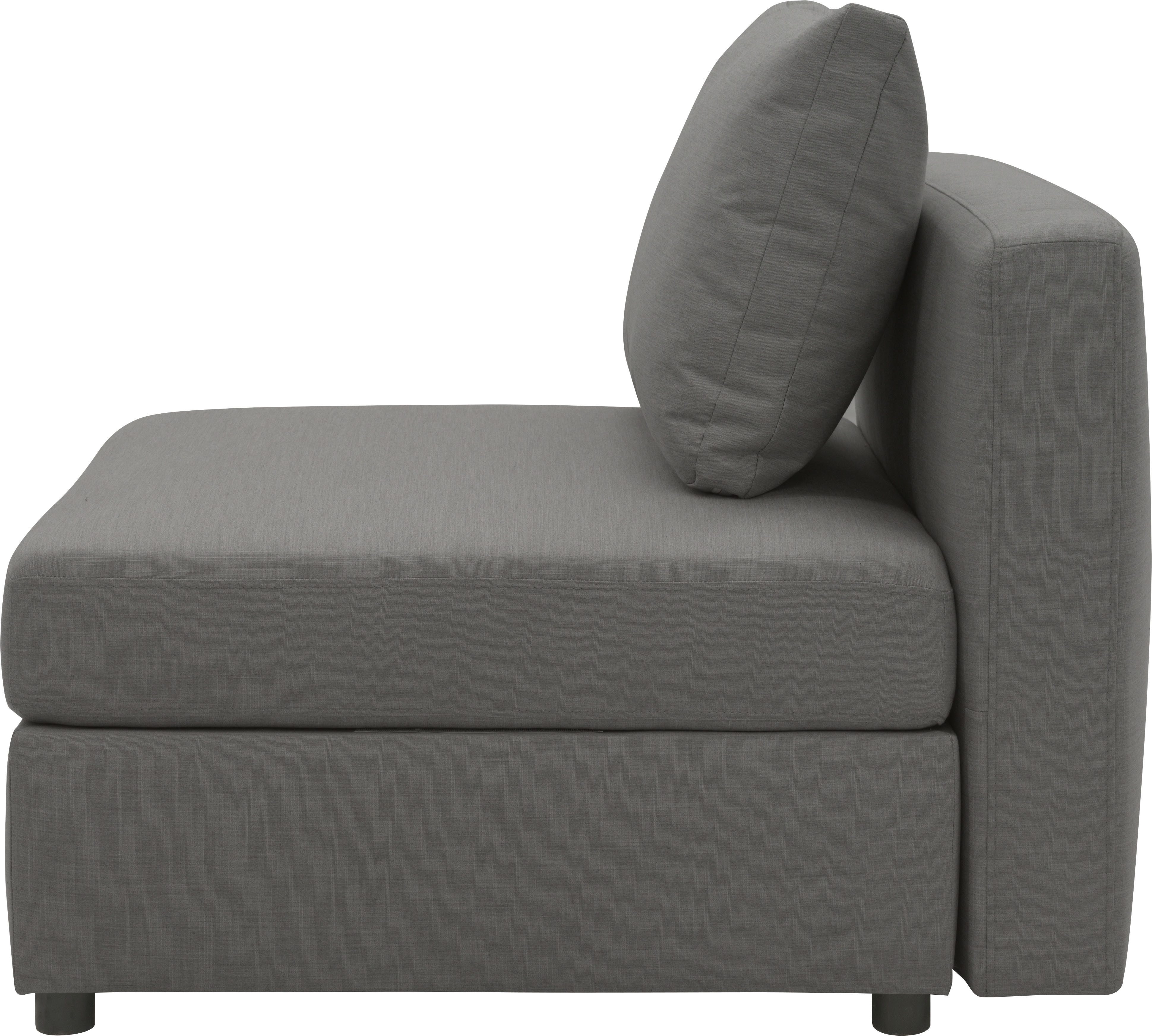 DOMO collection Sofaelement Solskin, individueel uitbreidbaar/combineerbaar met losse kussens. rug- en zijpanelen als steeksysteem.