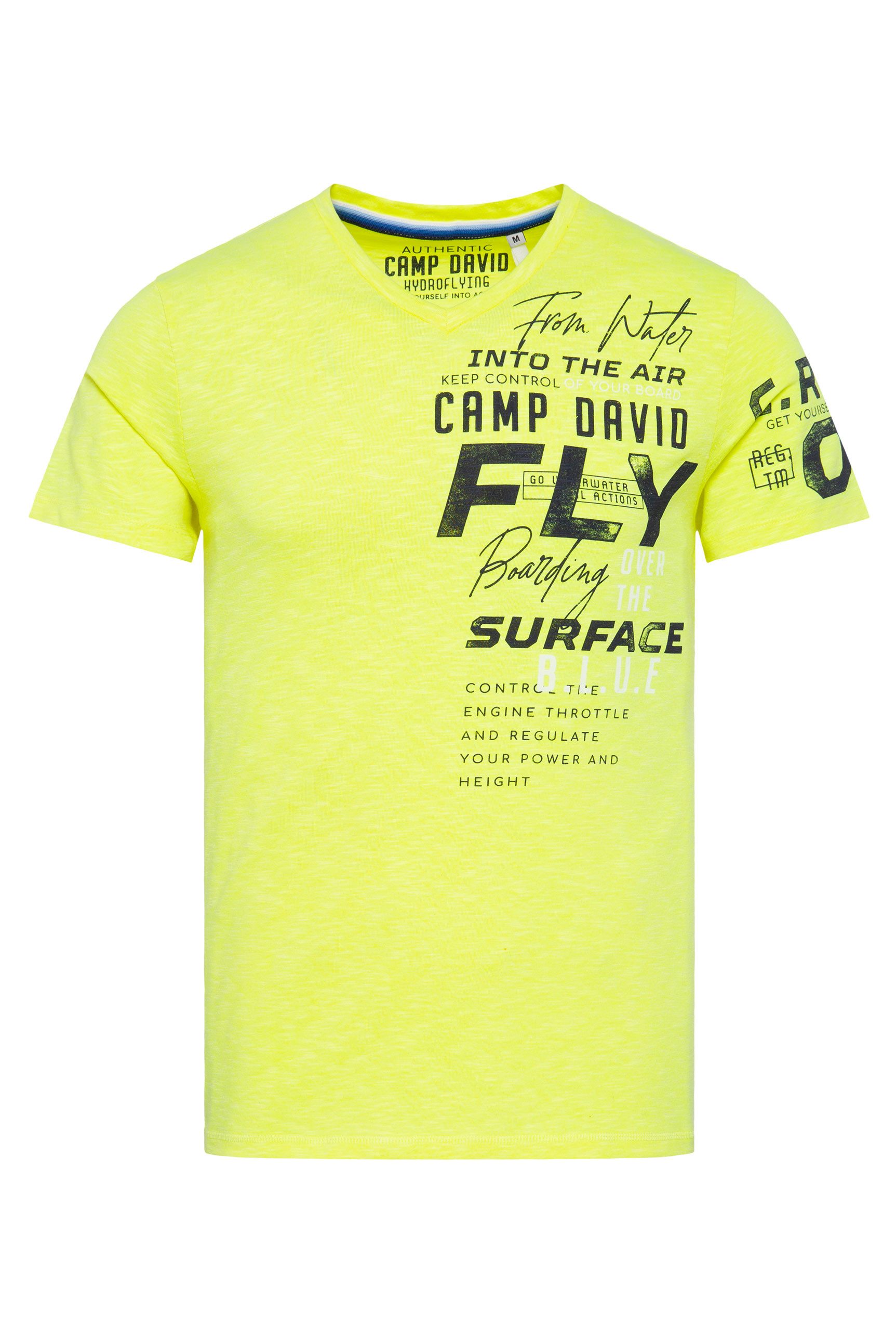 CAMP DAVID T-shirt met print