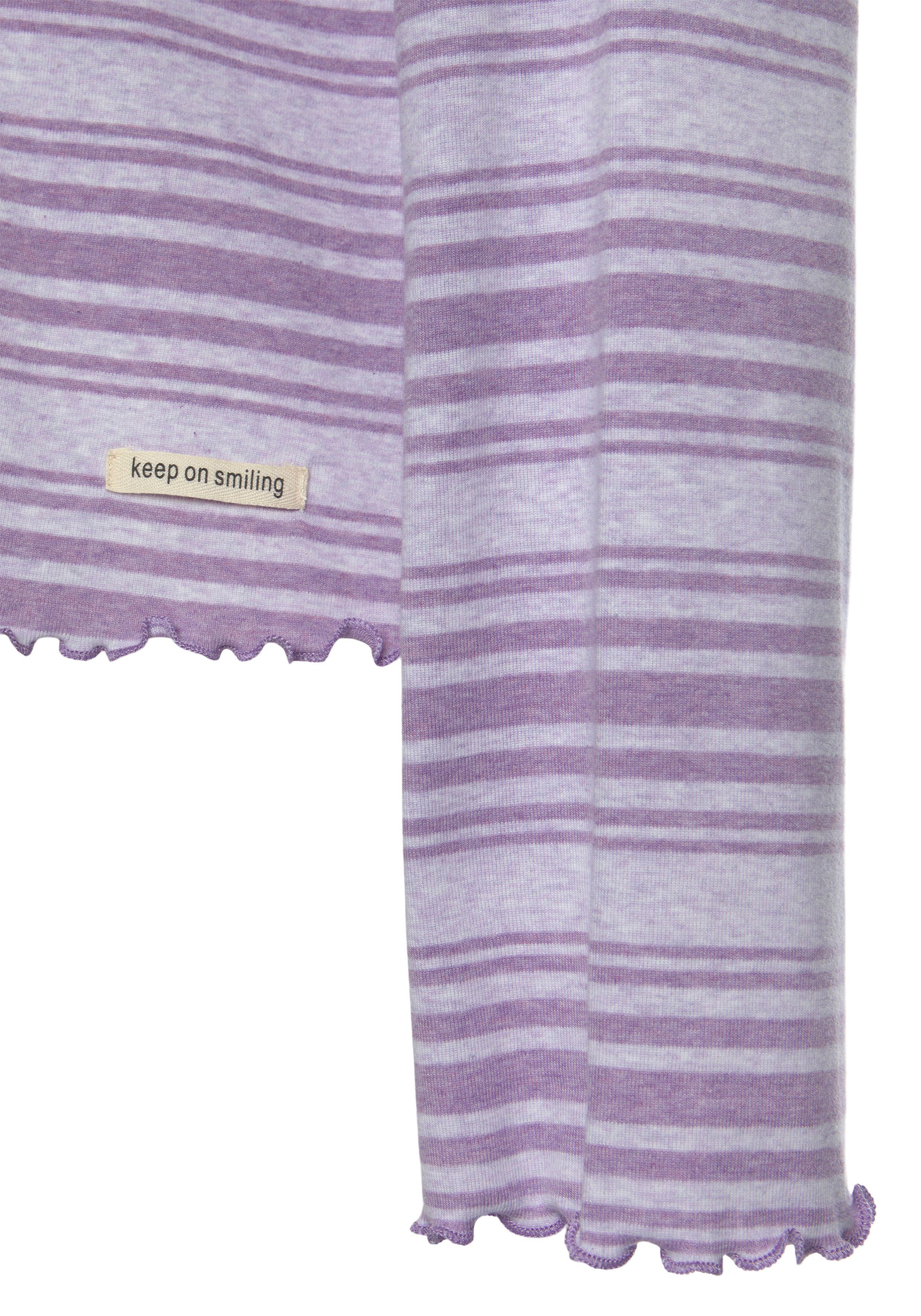 s.Oliver RED LABEL Beachwear Pyjama top met babylock-details