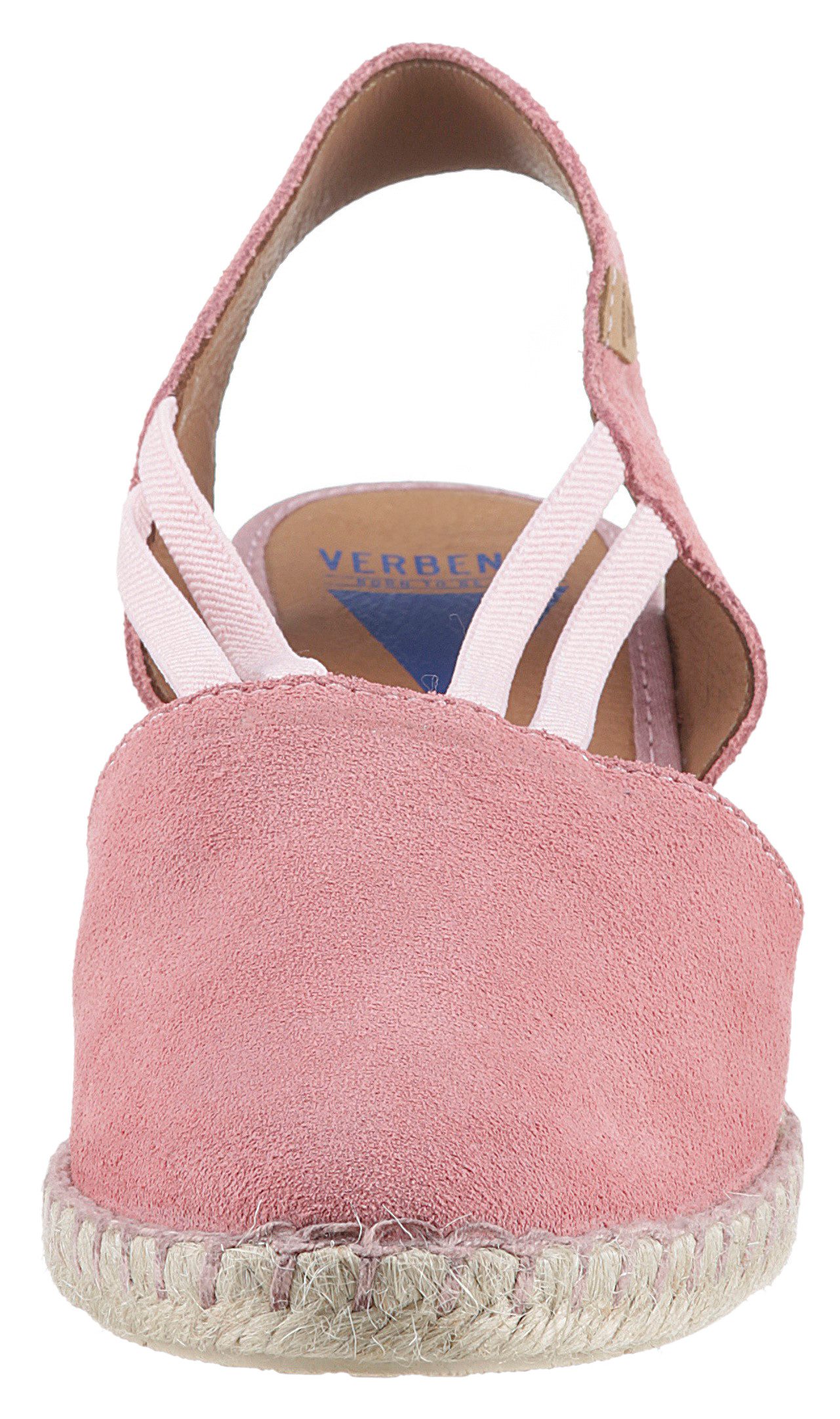 VERBENAS Sandaaltjes Maika Serraje zomerschoen, sandaal, sleehak, met jute bekleding