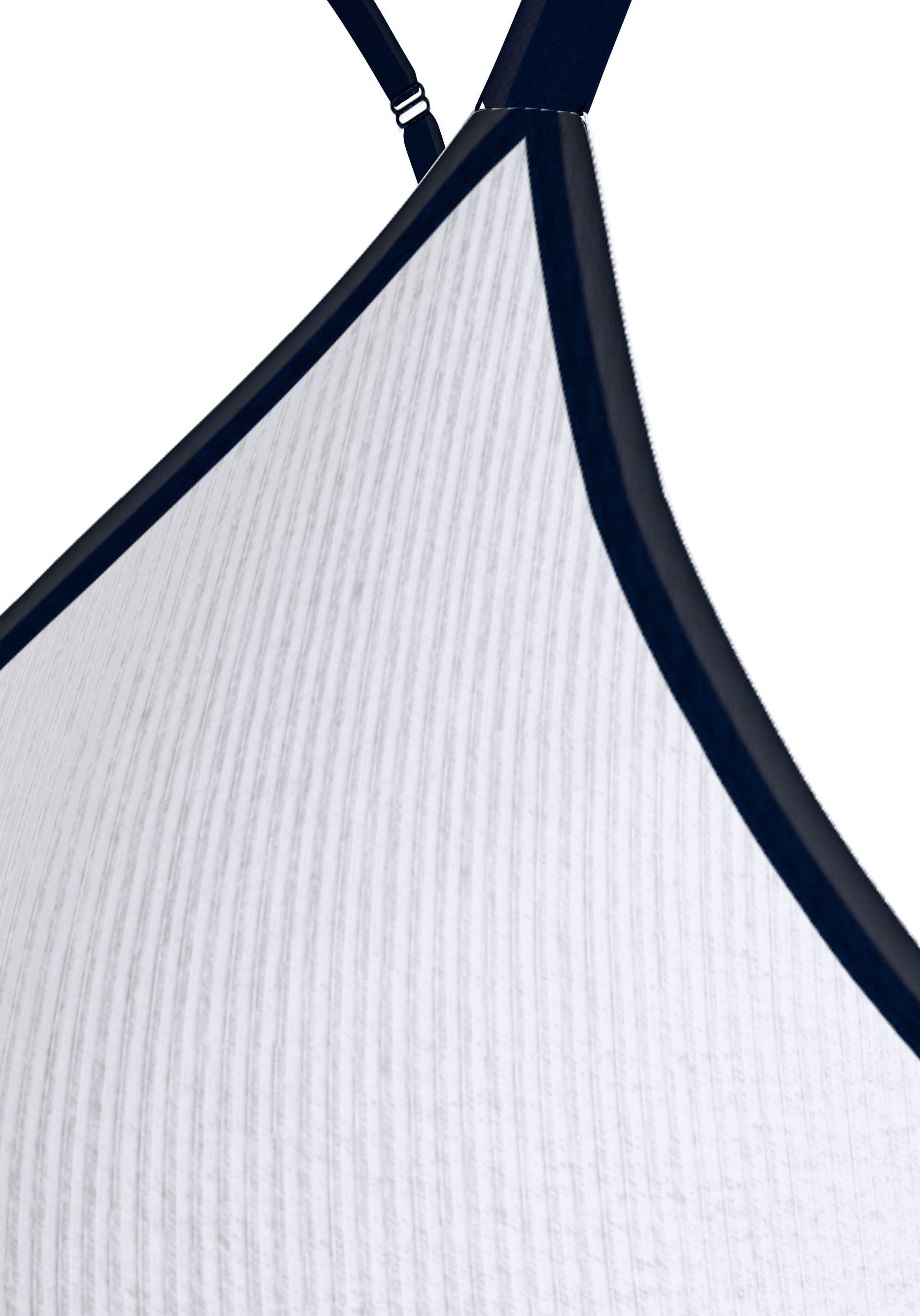 Tommy Hilfiger Underwear Bralette-bh TRIANGLE RP met verstelbare bandjes, ribstof, logo-inscriptie