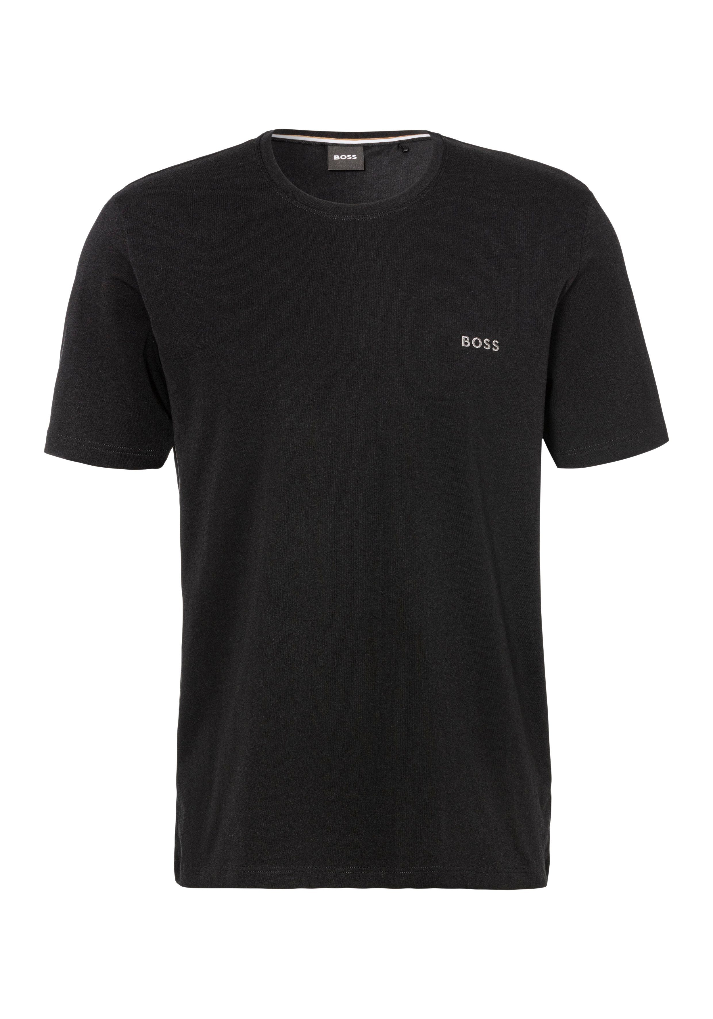 BOSS T-shirt Mix&Match T-Shirt R met boss-borduursel op de borst
