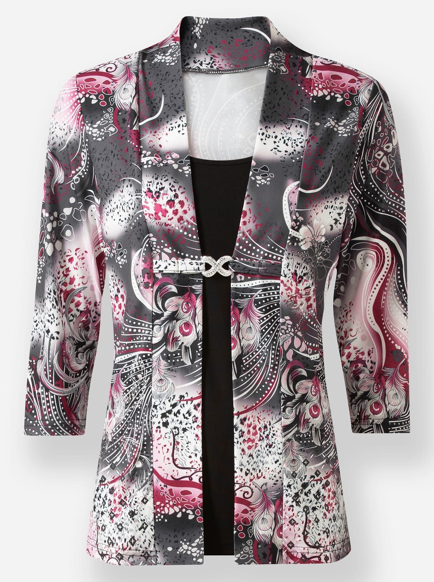 Lady 2-in-1-shirt Shirt (1-delig)