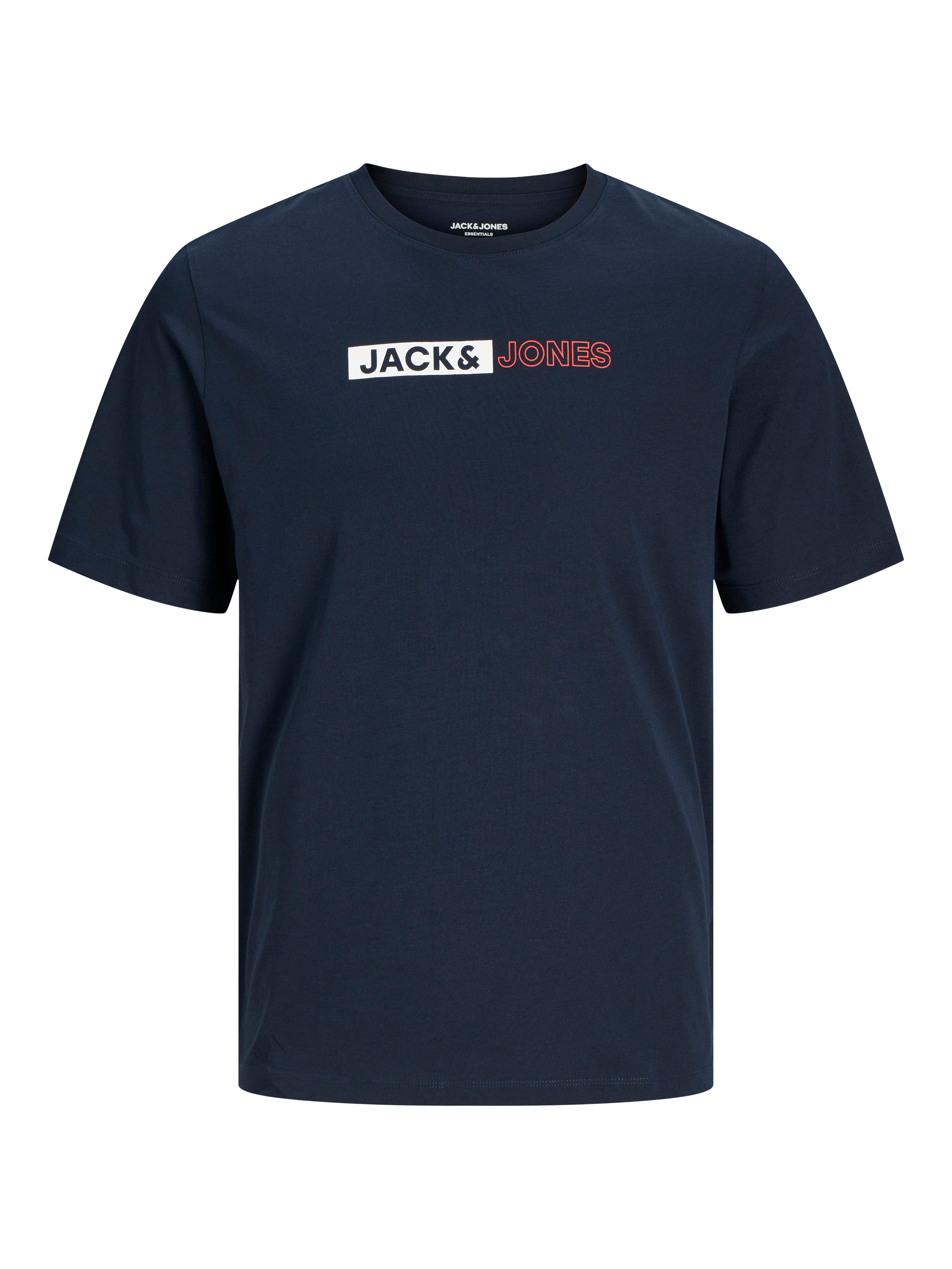 Jack & Jones PlusSize Shirt met ronde hals JJECORP LOGO TEE PLAYSS NECK 3PK MP PLS (3-delig)