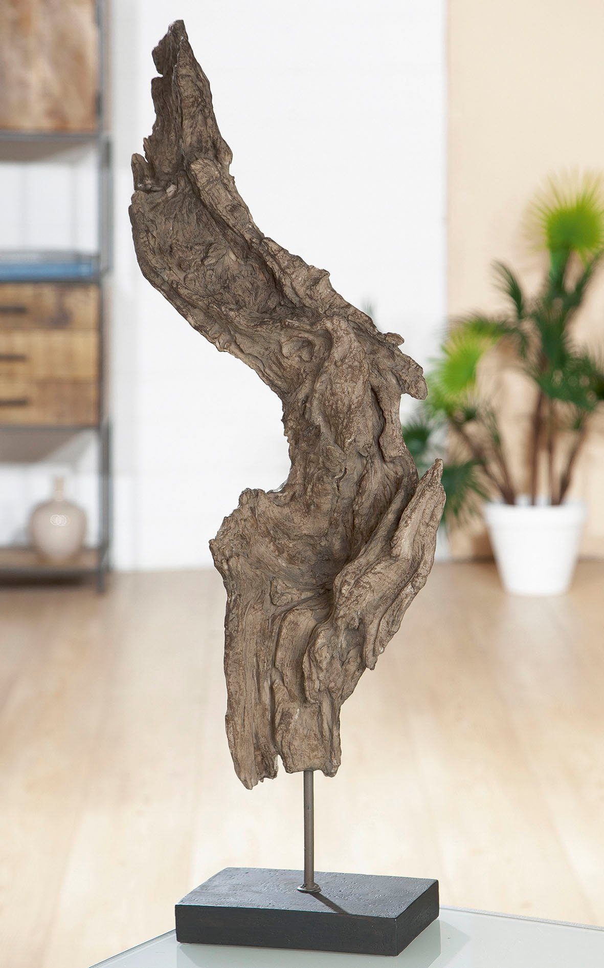GILDE Deco-object Boomwortel Hoogte 69 cm, in drijfhout-look, decoratief in eetkamer & woonkamer (1 stuk)