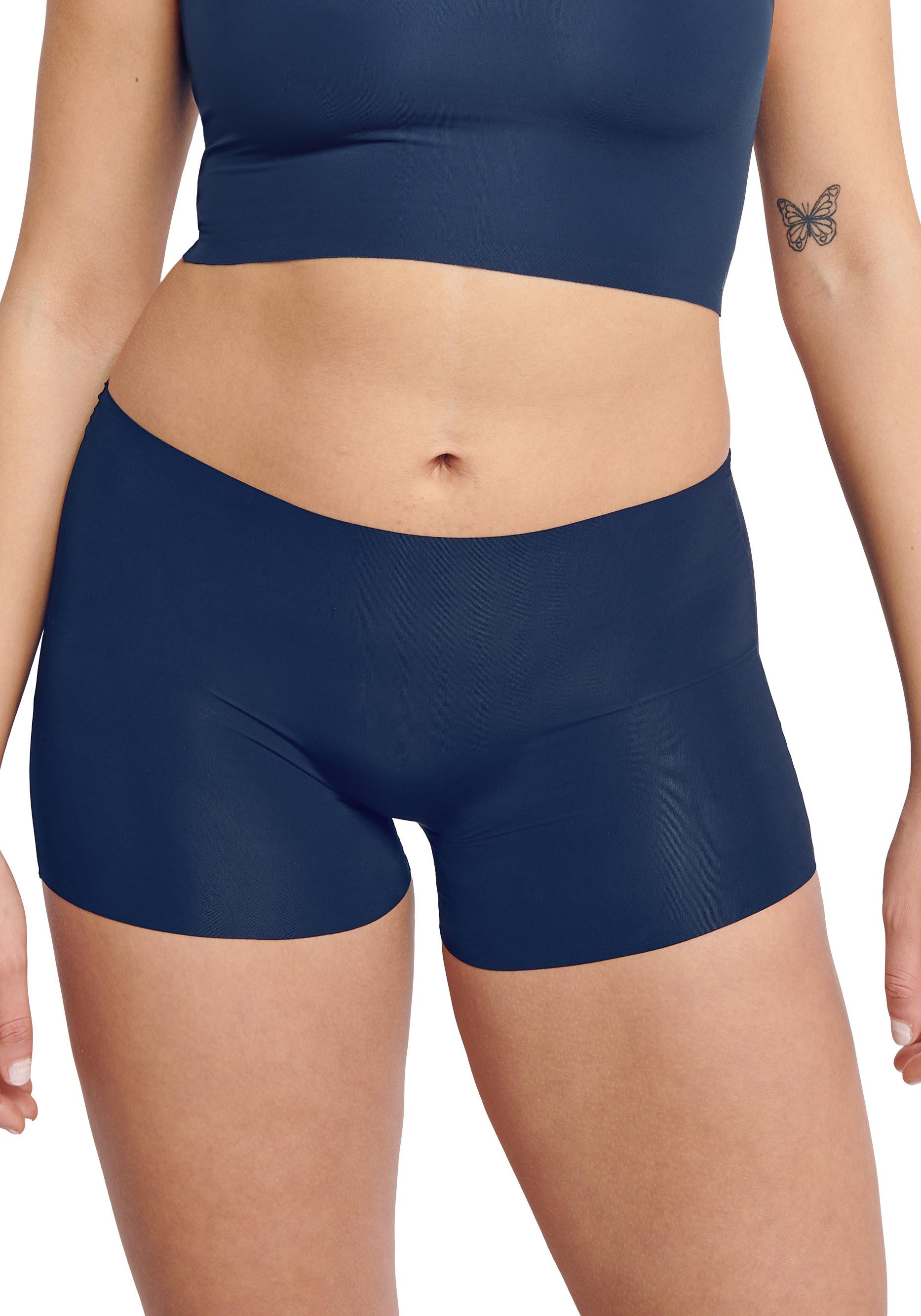 Sloggi Hipster NEU: ZERO Feel 2.0 Cyclist meisjes onderbroeken maat L blauw