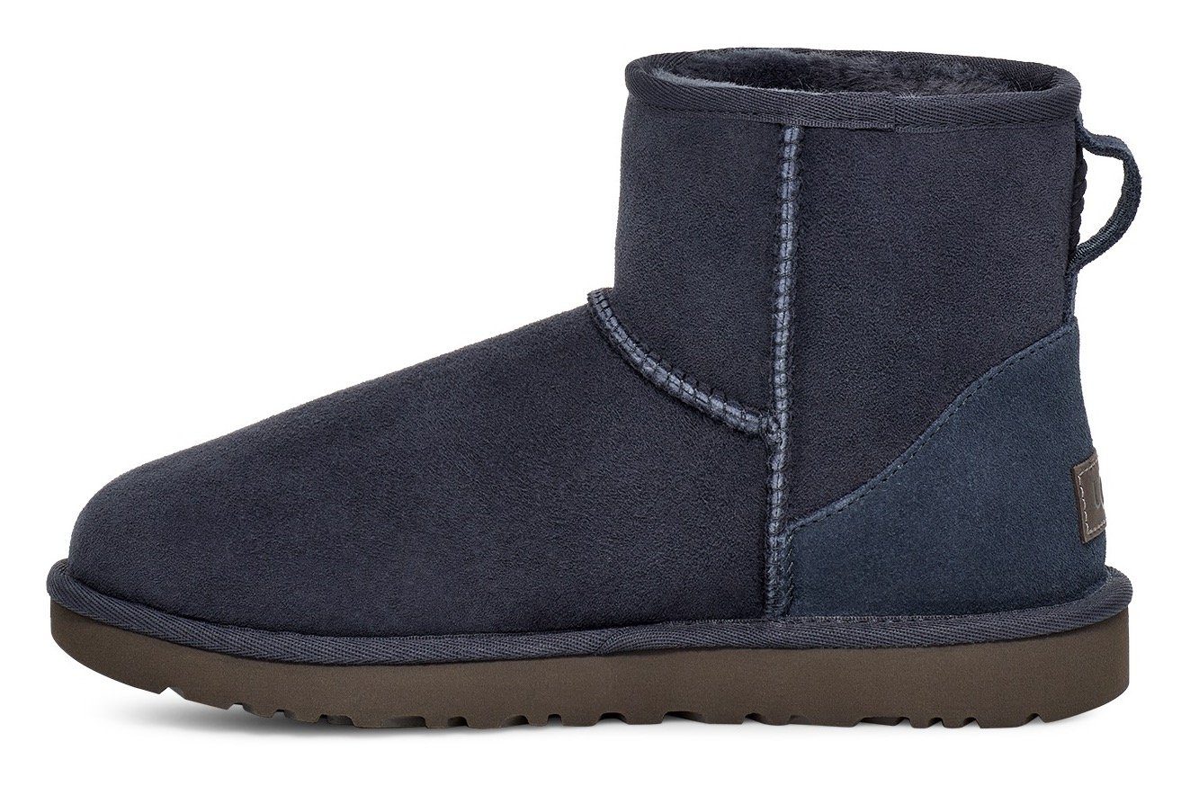 UGG Winterlaarzen Classic Mini 2 snowboots, winterlaarzen, instaplaarzen met lamsvacht, smalle breedte