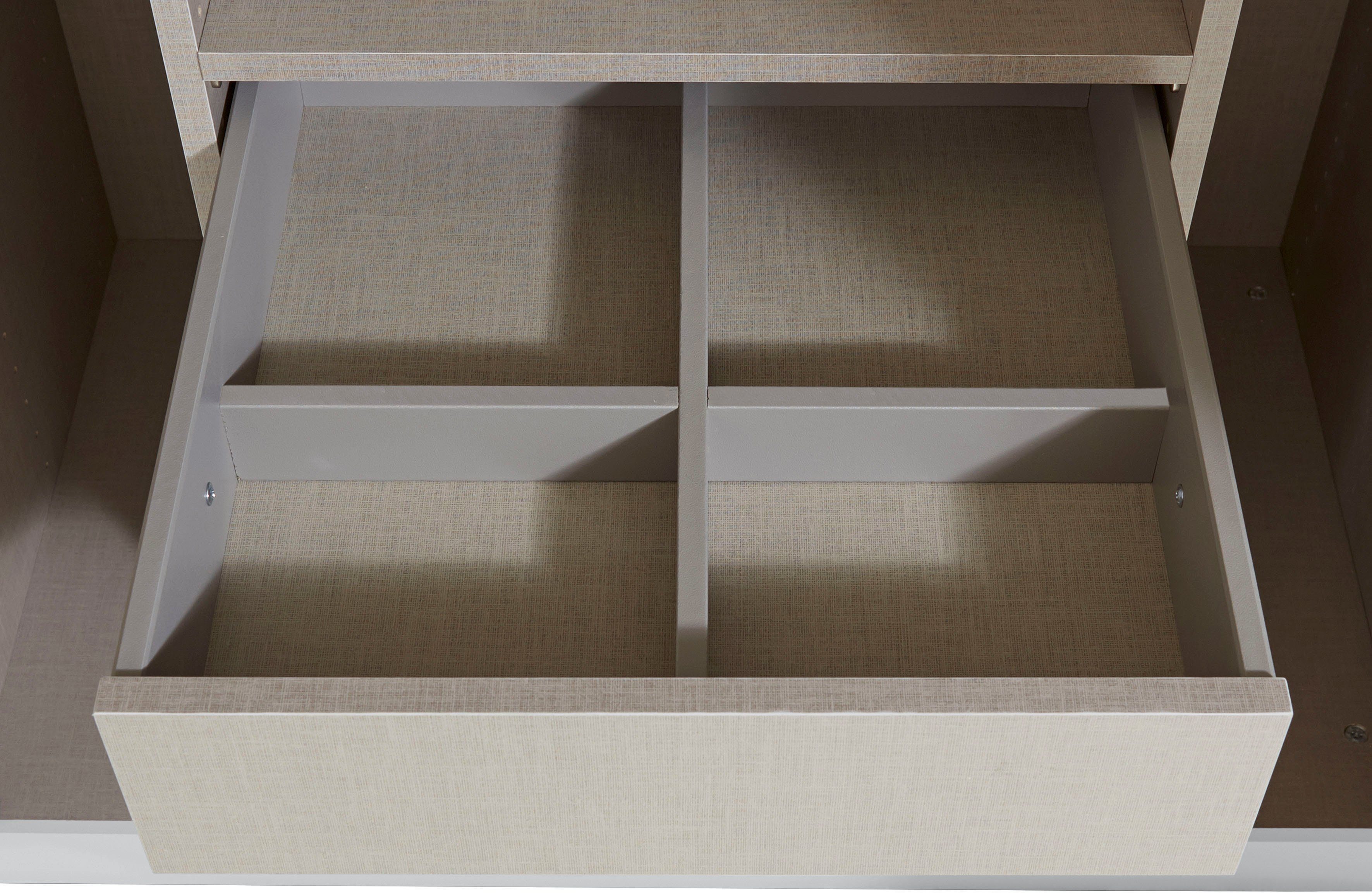 rauch Draaideurkast Kledingkast kast garderobe TOPSELLER OTELI incl. binnenindeling met 3 binnenlades extra planken optioneel met spiegel made in germany