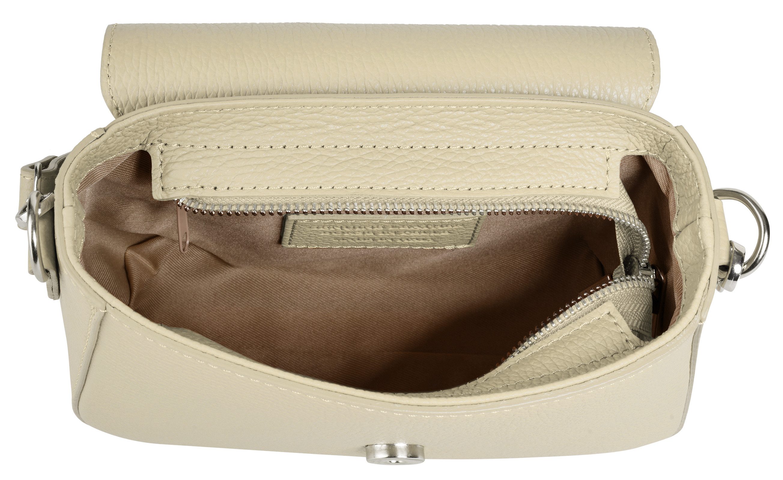 Samantha Look Schoudertas echt leer, made in italy