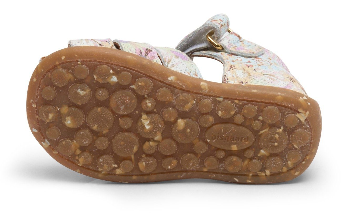 Bisgaard Sandalen Carly , zomerschoen, klittenbandschoen, sandaal, met algehele bloemenprint