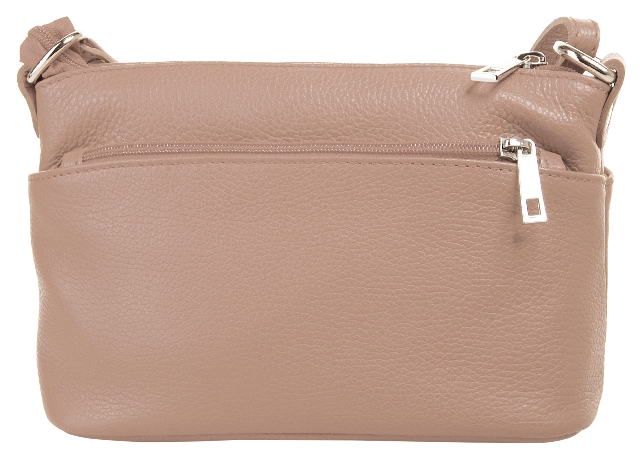 Cluty Schoudertas echt leer, made in italy