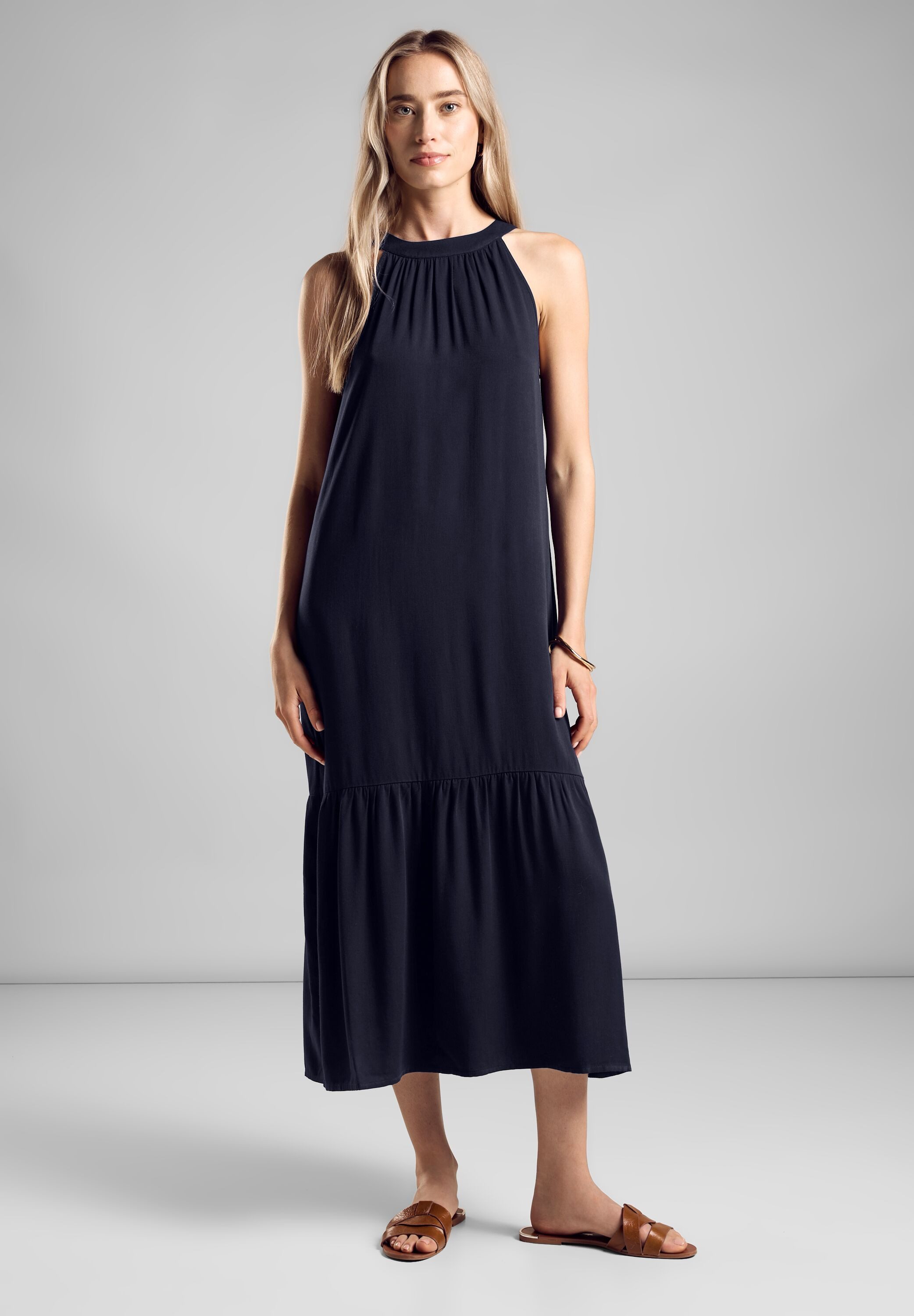 STREET ONE Maxi-jurk met ruches