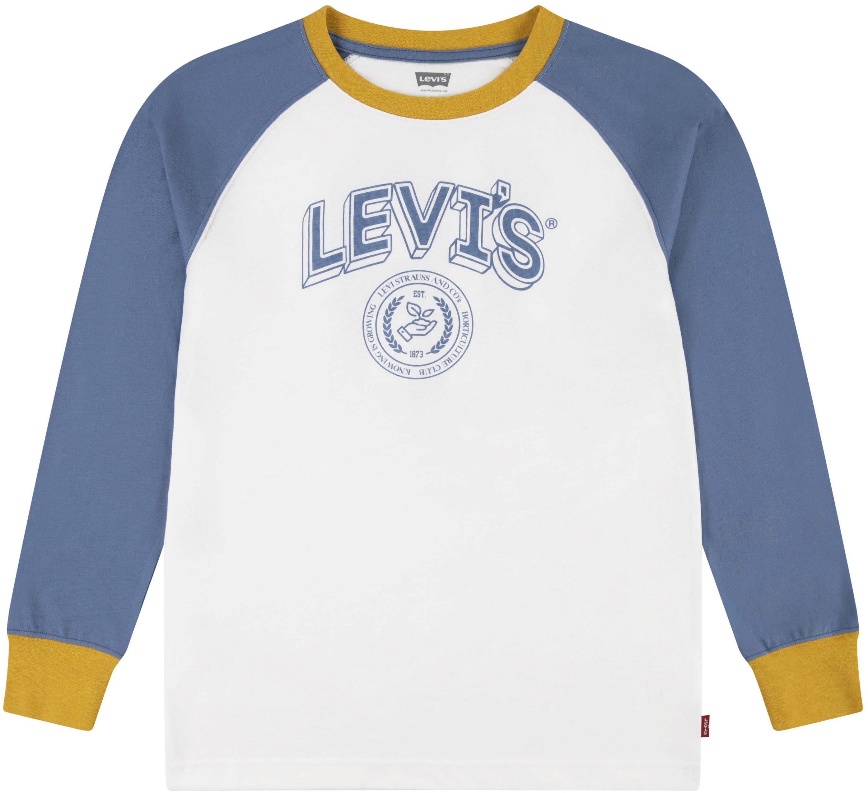 Levi's Kidswear Shirt met lange mouwen LVB PREP COLORBLOCK LONGSLEEVE