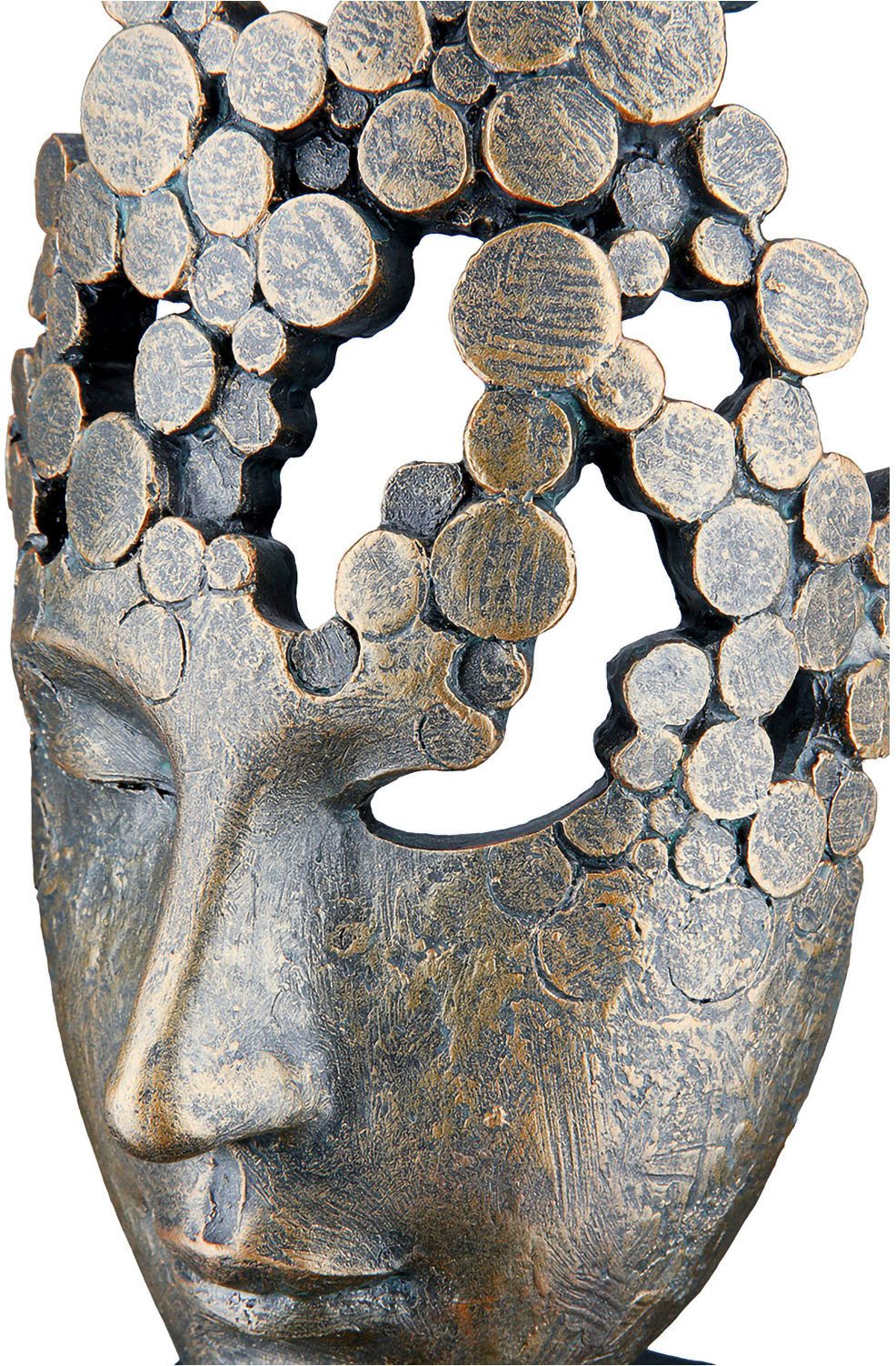 Casablanca by Gilde Decoratief figuur Sculptuur "Vrouwelijke Masker" (1 stuk)