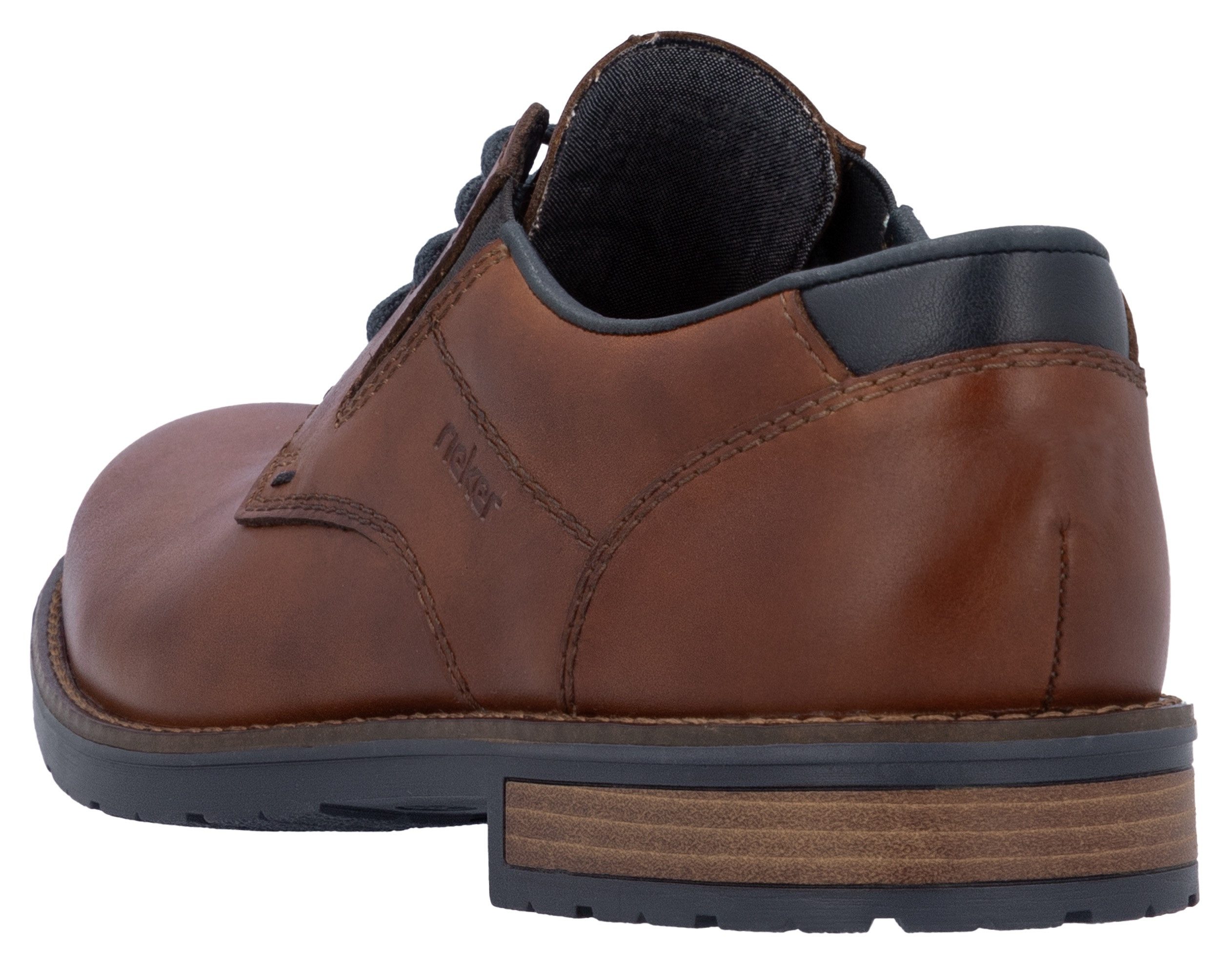 Rieker Veterschoenen met stretch, vrijetijdsschoen, lage schoen, veterschoen