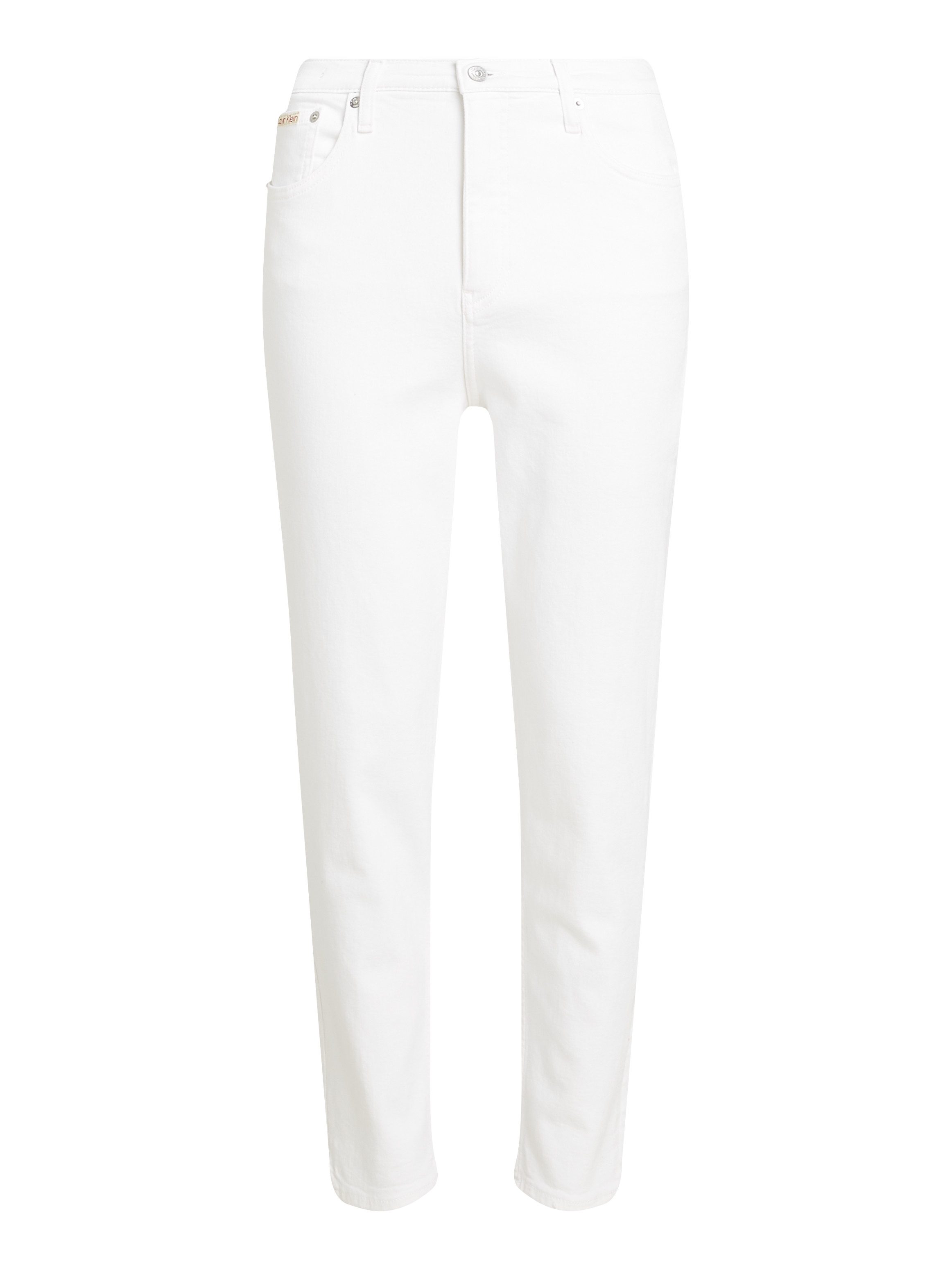 Calvin Klein Mom jeans MOM JEAN met logo-badge