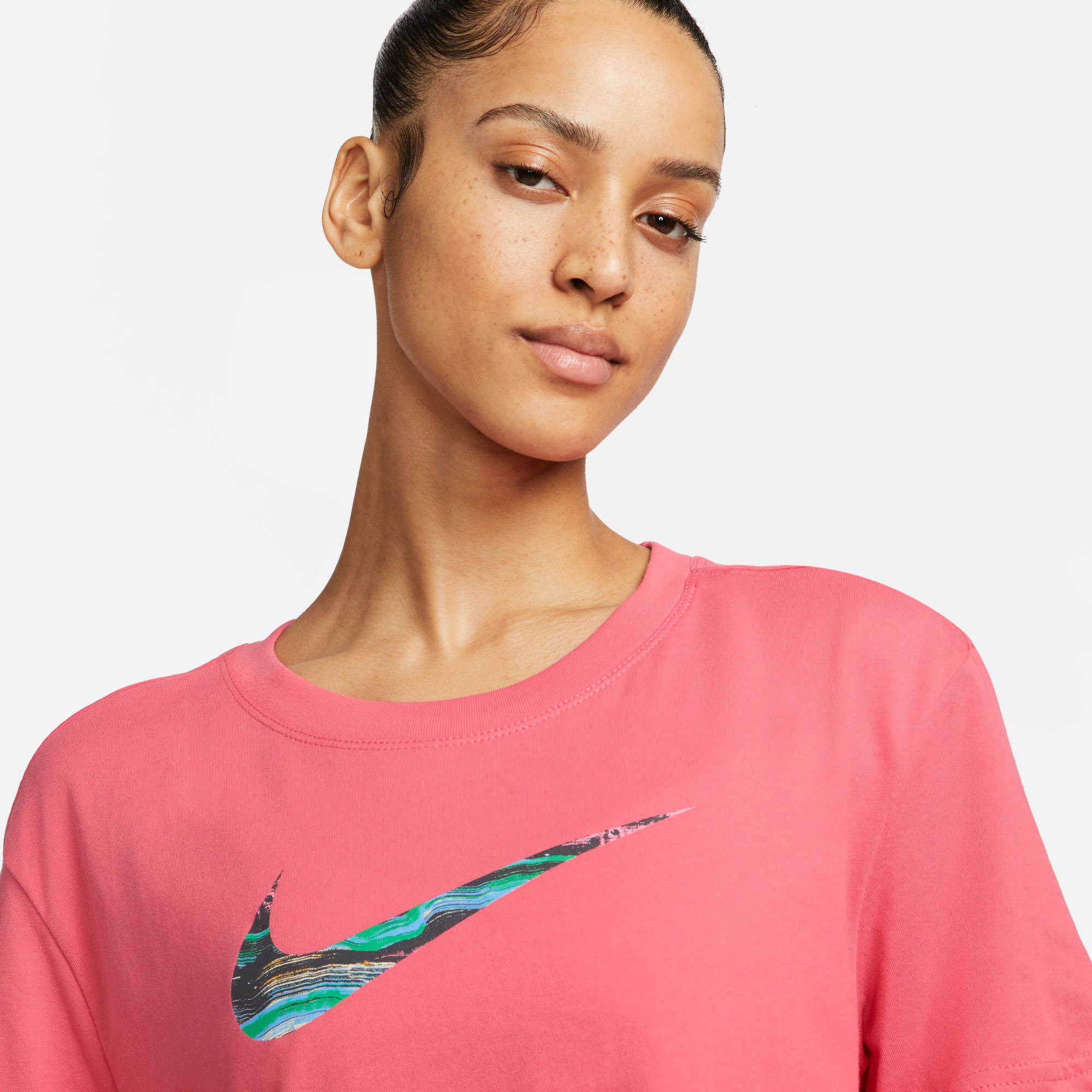 Nike Trainingsshirt Dri-FIT Women's Short-Sleeved Cropped Yoga Tee
