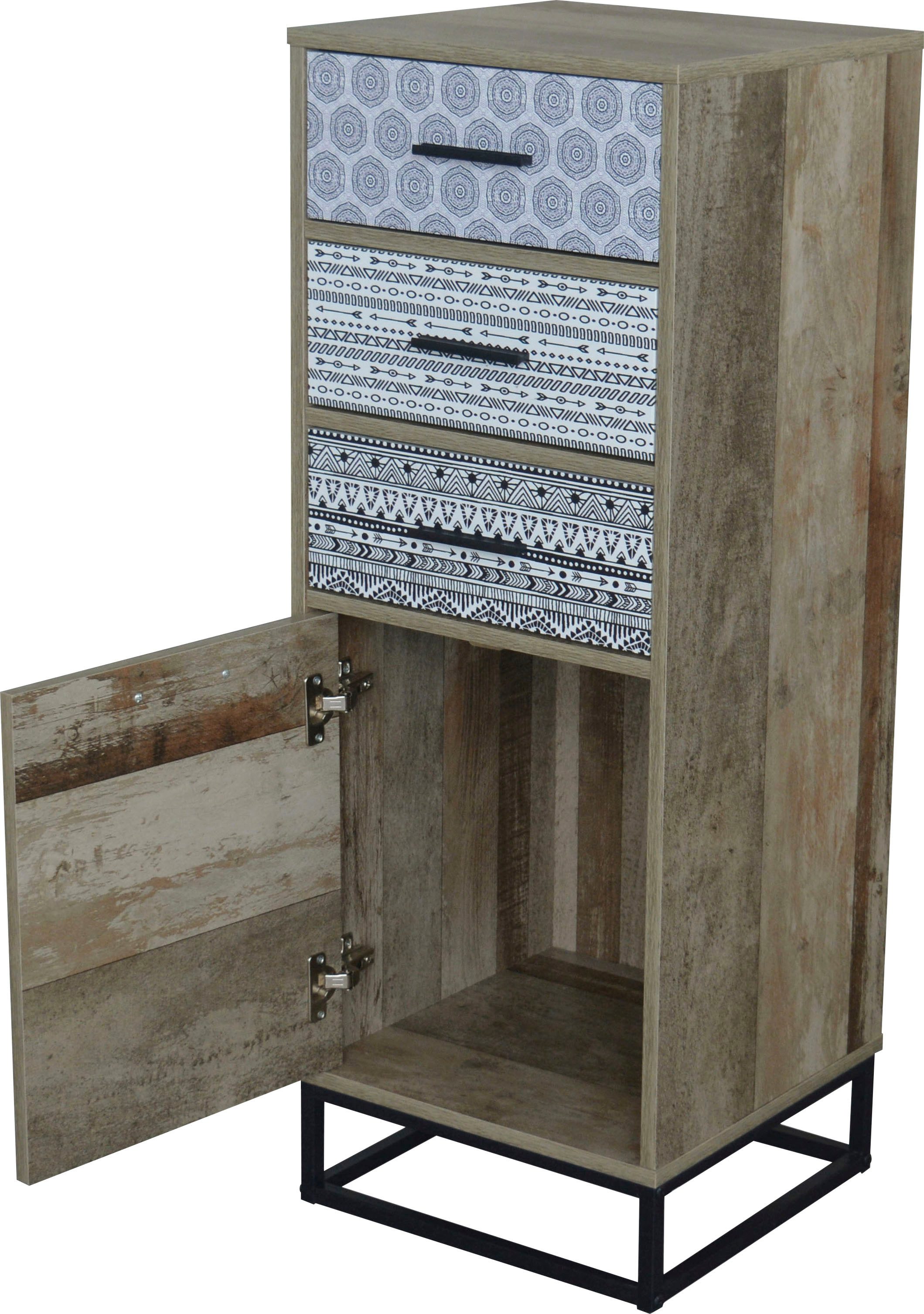 SIT Kast Skandi met decoratief patroon