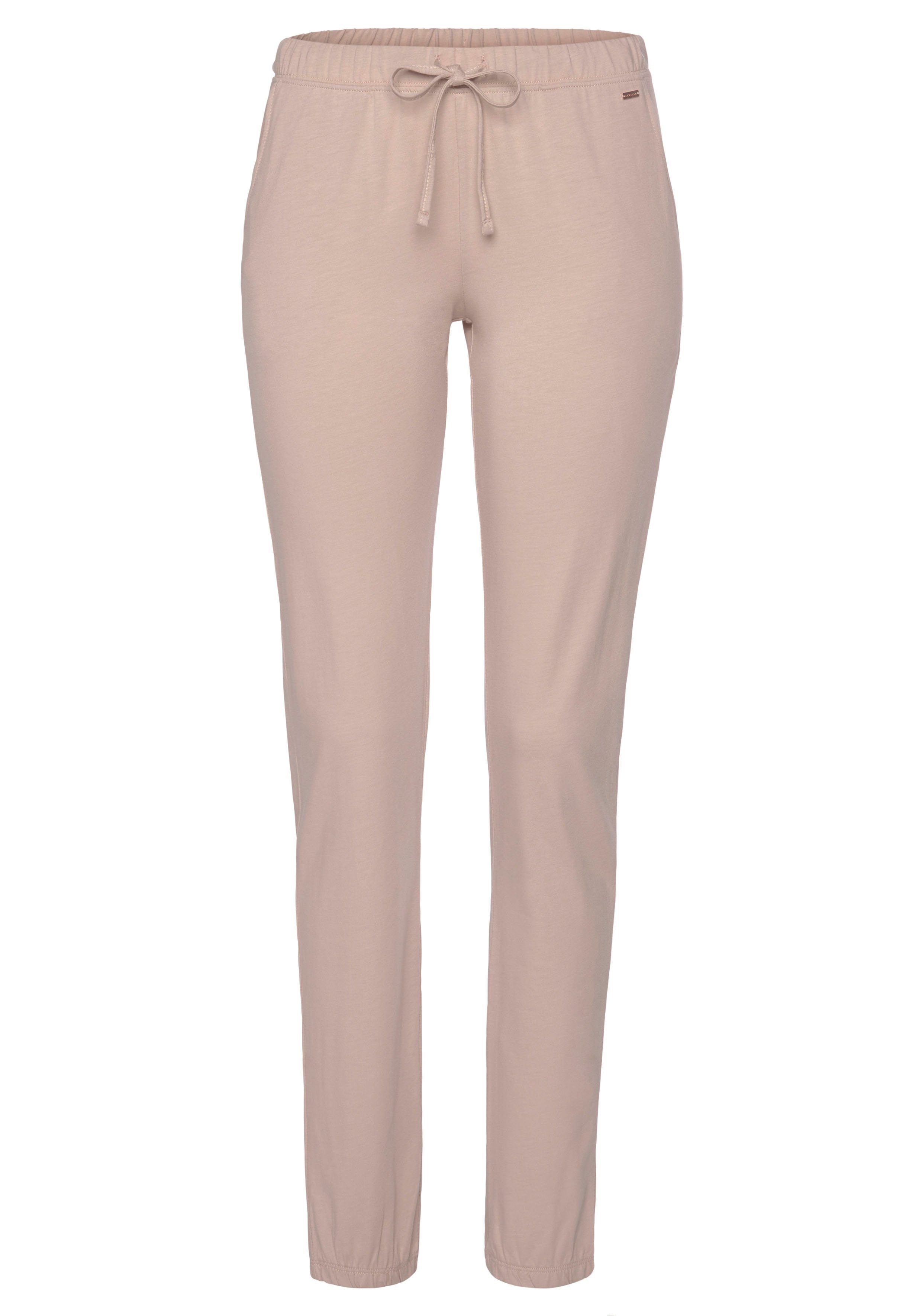 Lascana Pyjamabroek Effen of met geweldige print