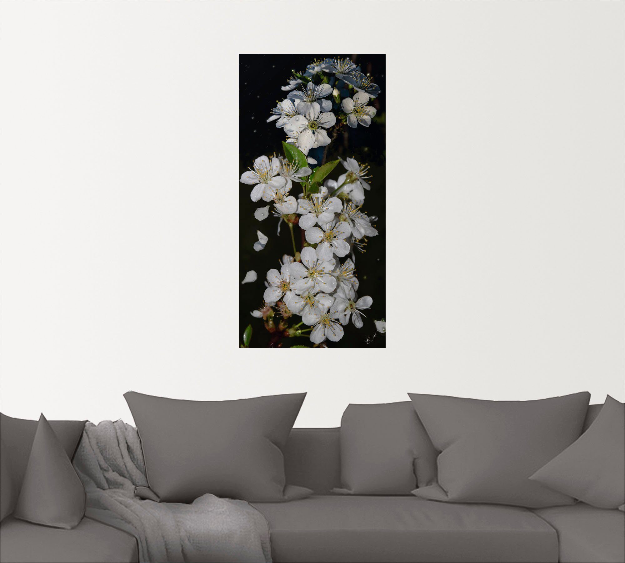 Artland Artprint Boombloesem als artprint op linnen, poster, muursticker in verschillende maten