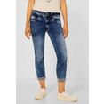 street one slim fit jeans style jane in coole wassing blauw