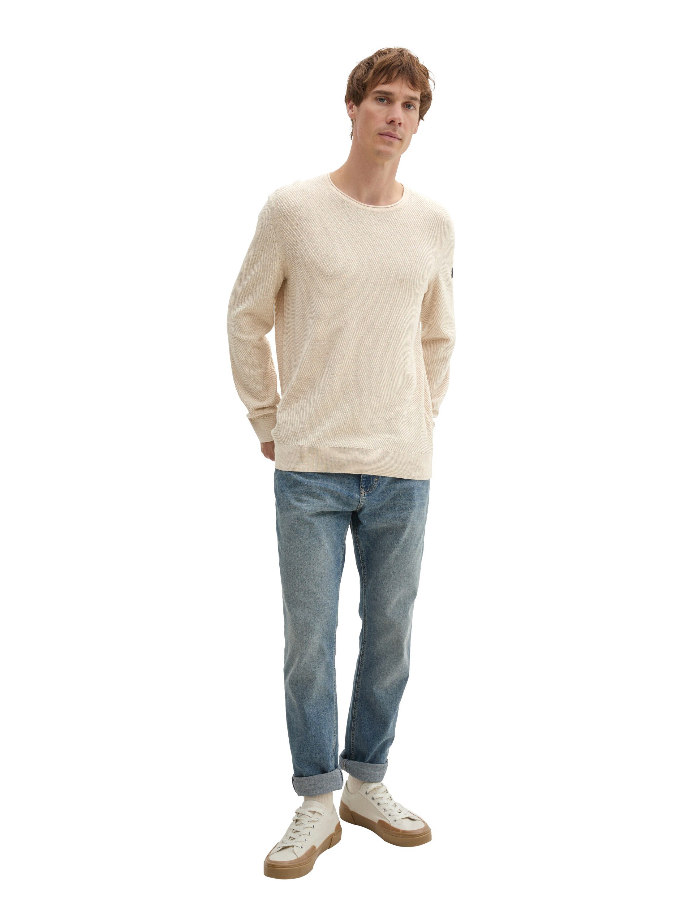 Tom Tailor Gebreide trui met een ronde hals