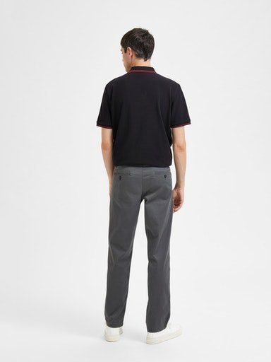 SELECTED HOMME Stoffen broek SLH196-STRAIGHT-NEW MILES FLEX PANT NOOS
