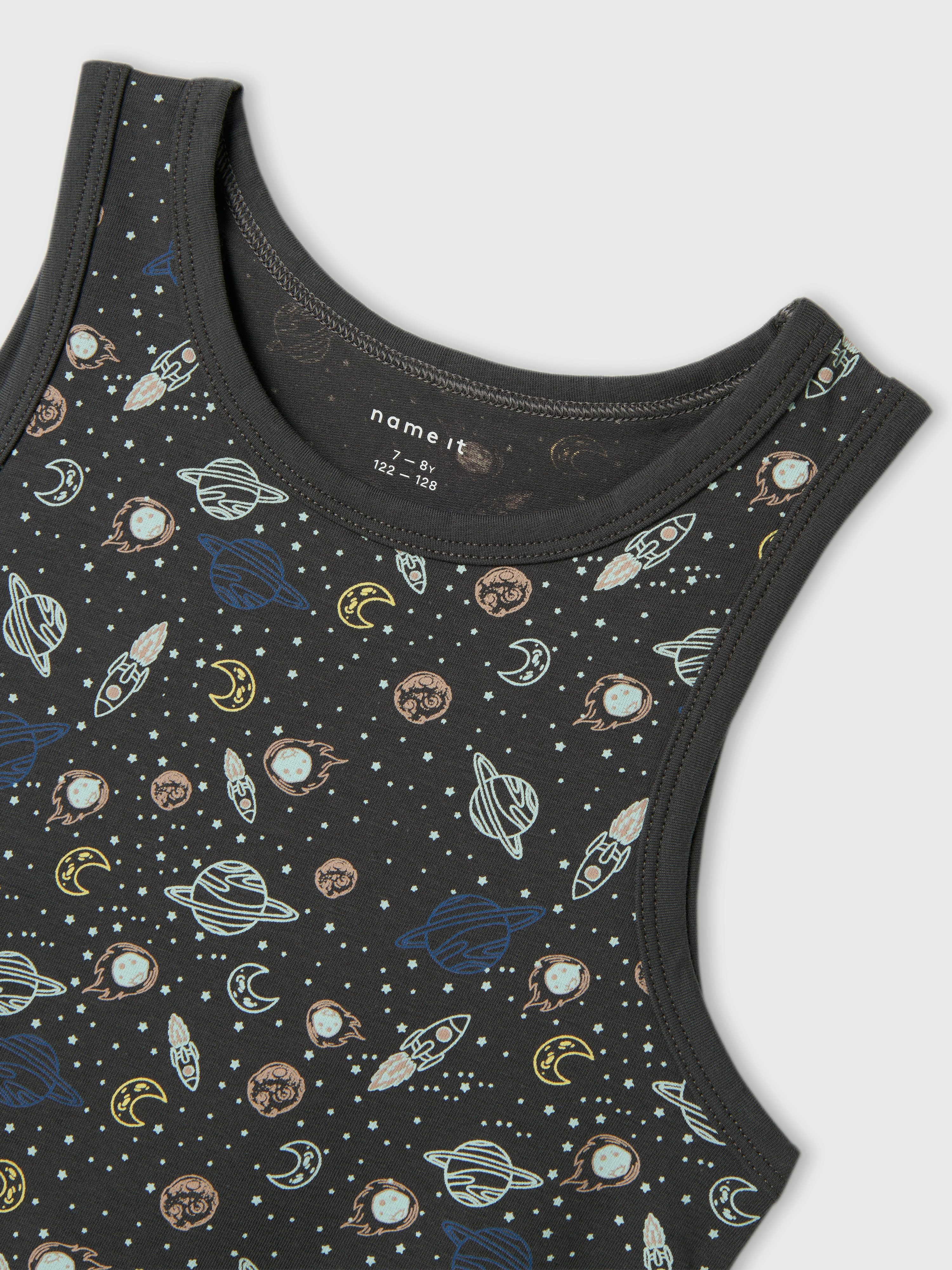 Name It Hemd NKMTANK TOP 2P IRON SPACE NOOS (set, 2 stuks)