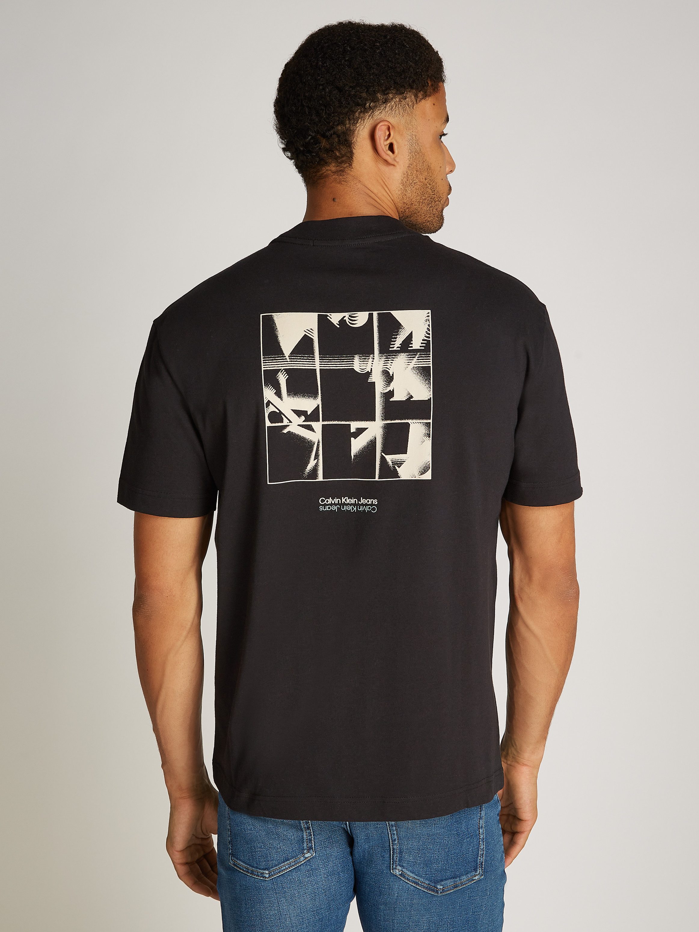 Calvin Klein T-shirt GRID MONOGRAM TEE