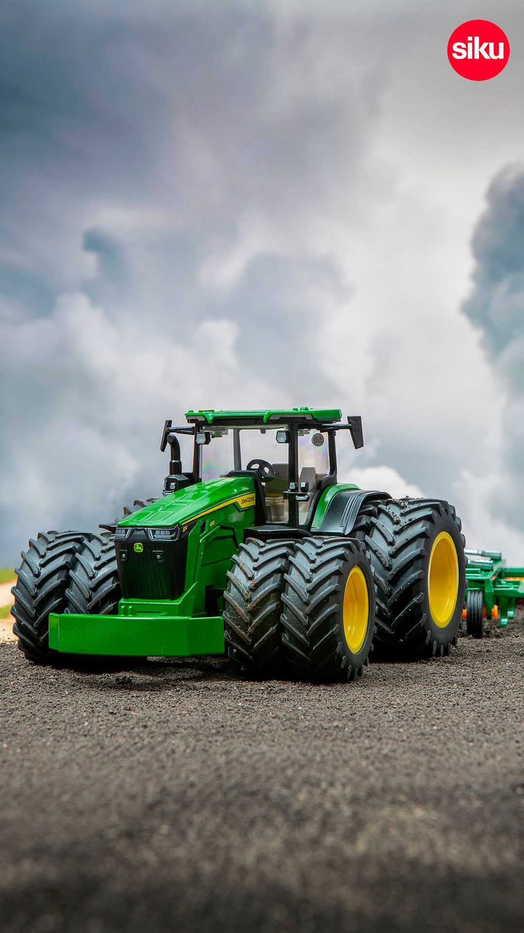 Siku Speelgoed-tractor Siku boer, John Deere 8R 410 dubbellucht-uitvoering (3292)