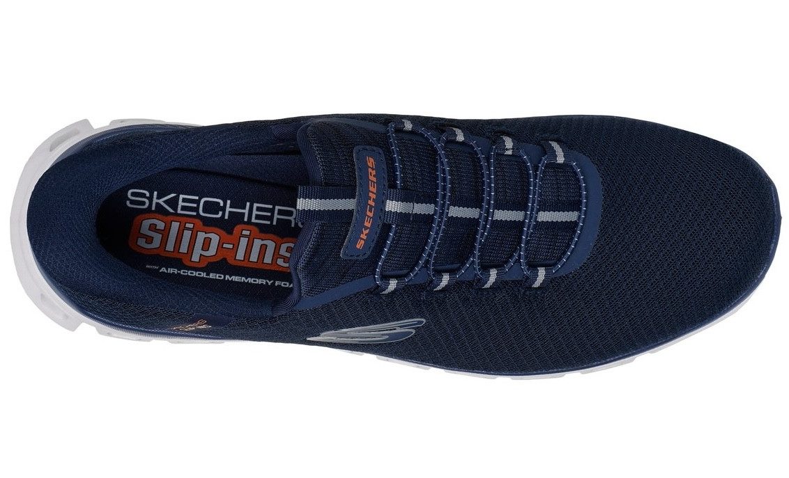 Skechers Slip-on sneakers GLIDE-STEP Instapschoen, vrijetijdsschoen, trainingsschoen met praktische elastische band