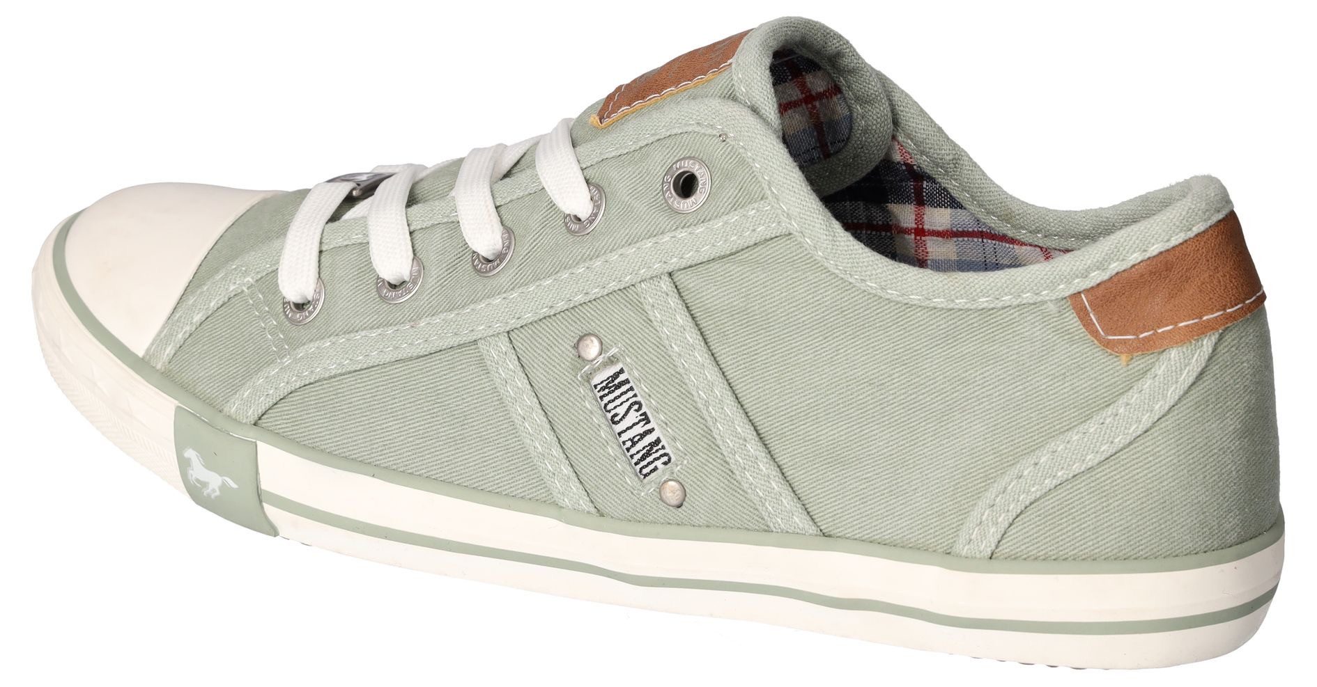 Mustang Shoes Sneakers , vrijetijdsschoen, lage schoen, veterschoen met mustang merklabel