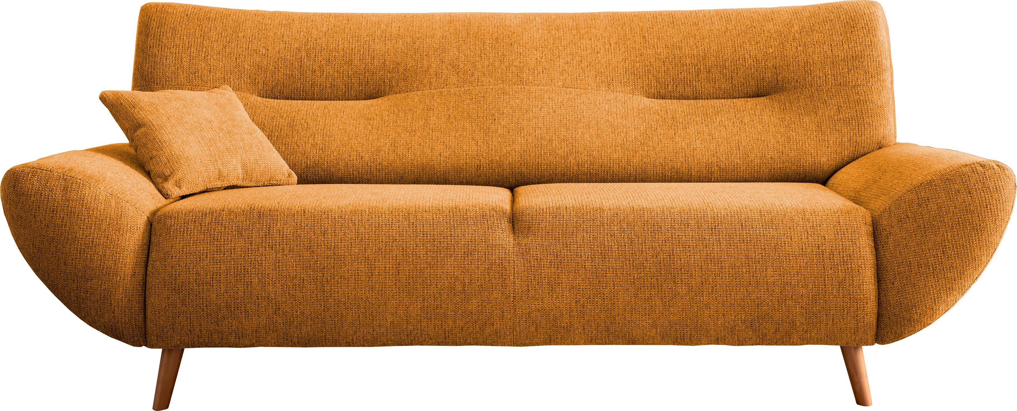 INOSIGN Zithoek Drago, modern en tijdloos, actuele vormtaal, comfortabel leverbaar als fauteuil/hoekbank, diverse stoffen, incl. 2 sierkussens (set, 2-delig)