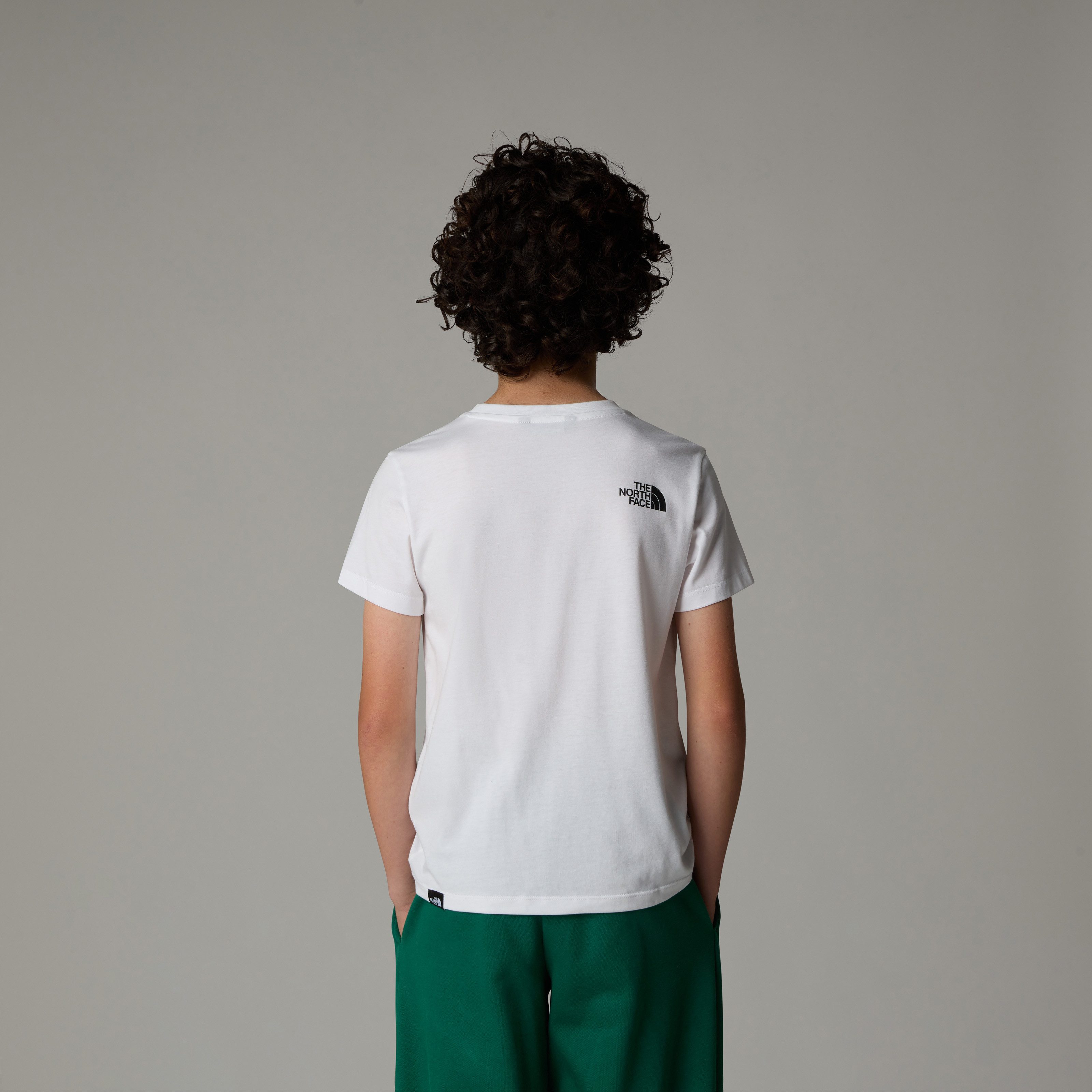 The North Face T-shirt TEEN S/S SIMPLE DOME TEE voor kinderen en jongeren (1-delig)