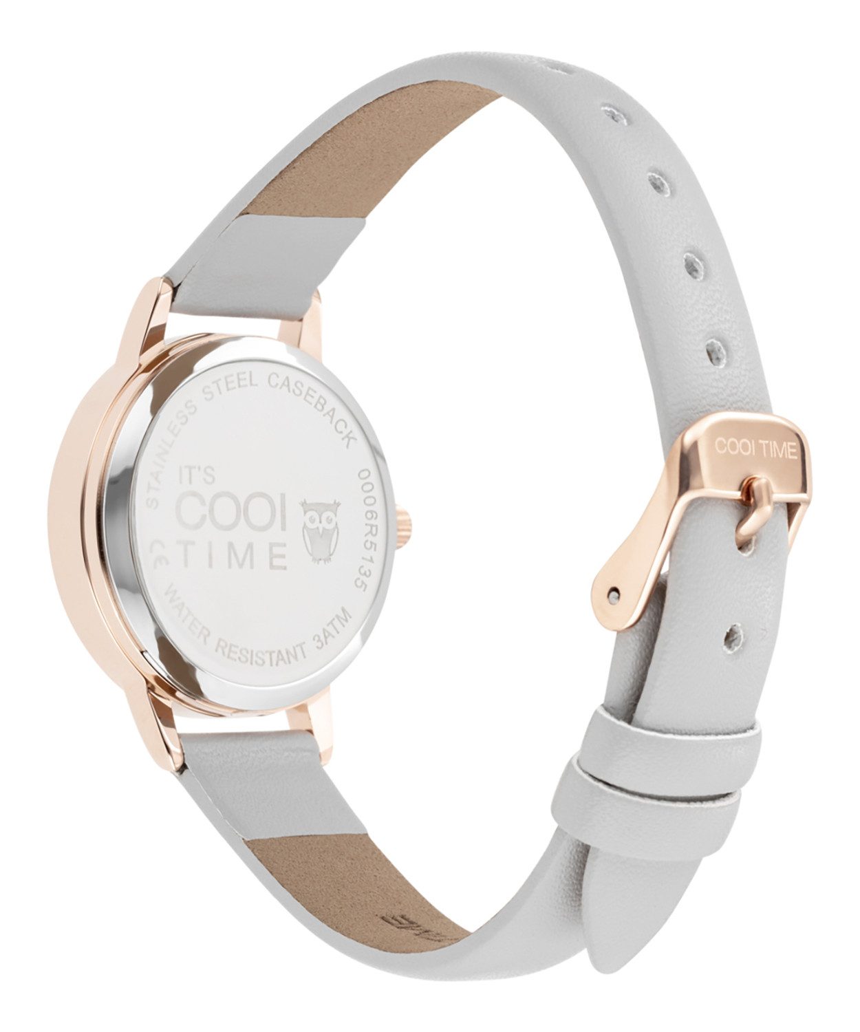 COOL TIME Kwartshorloge The Cool Grey Bully Horloge, kinderhorloge, meisje, analoog