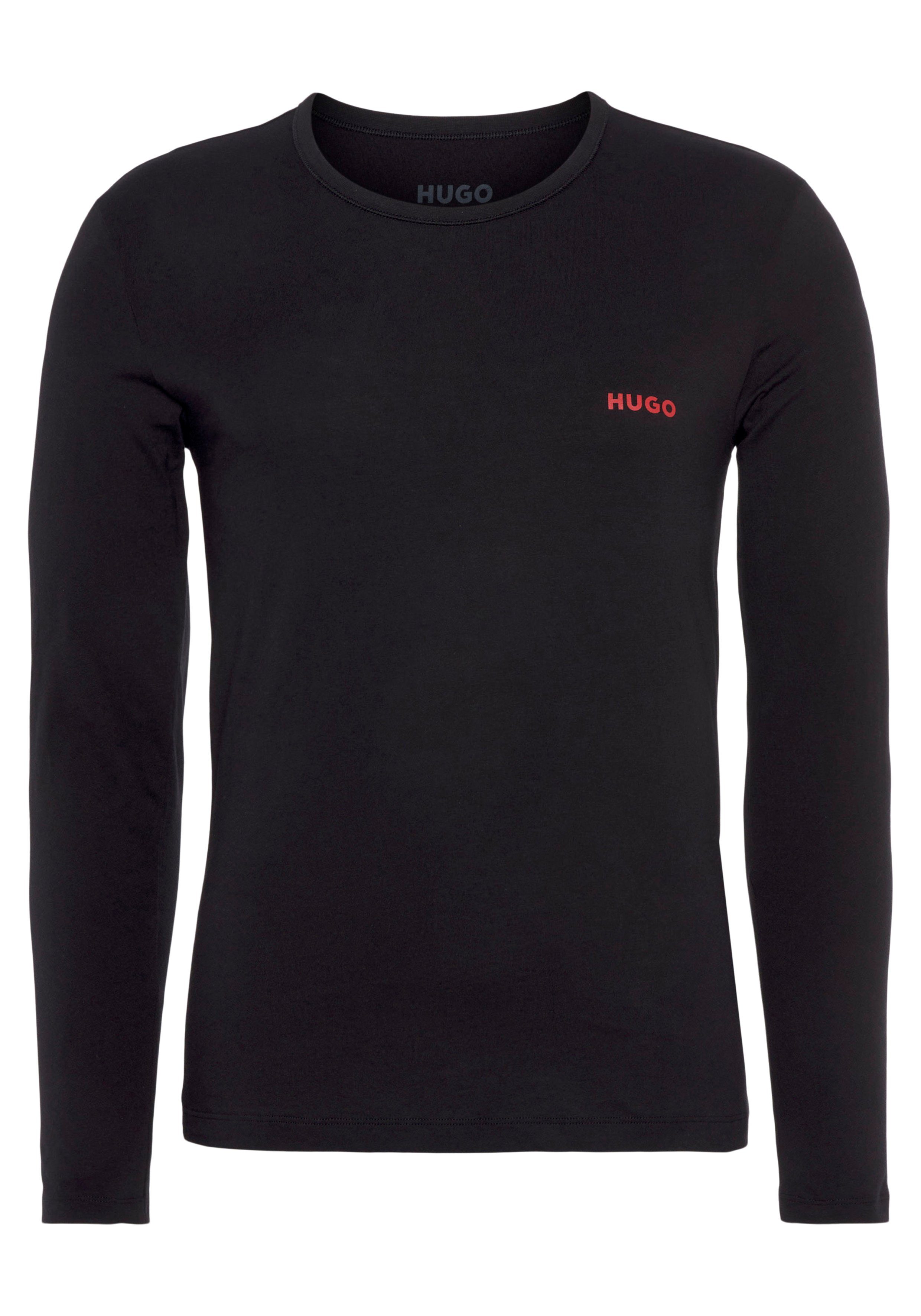 HUGO underwear Shirt met lange mouwen LS-SHIRT RN TRIPLET (Set van 3)
