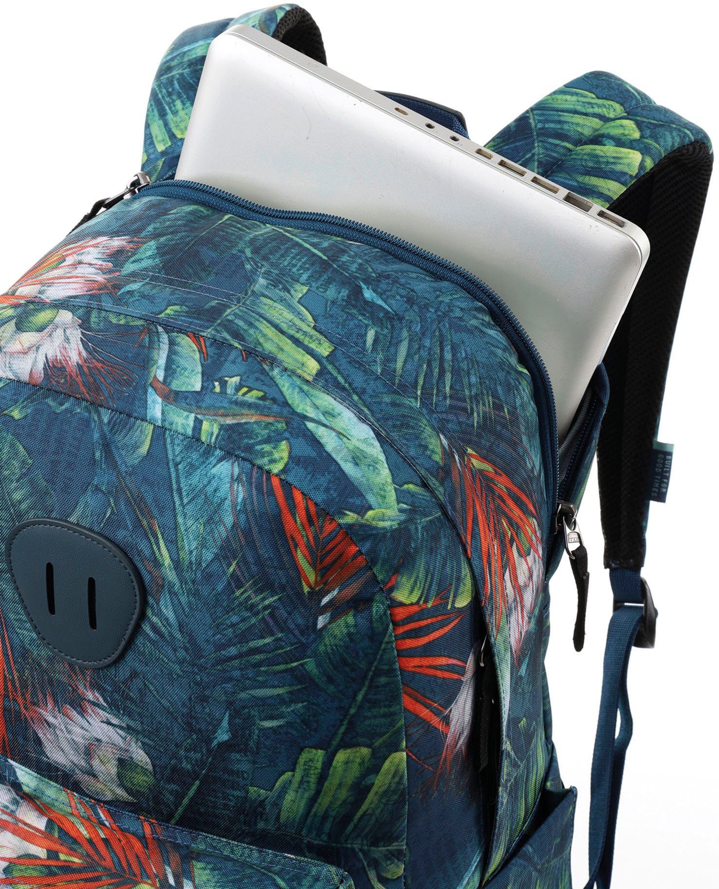 NITRO Vrijetijdsrugzak Urban Plus Daypack, streetpack in retro-stijl, alledaagse rugzak, schoolrugzak