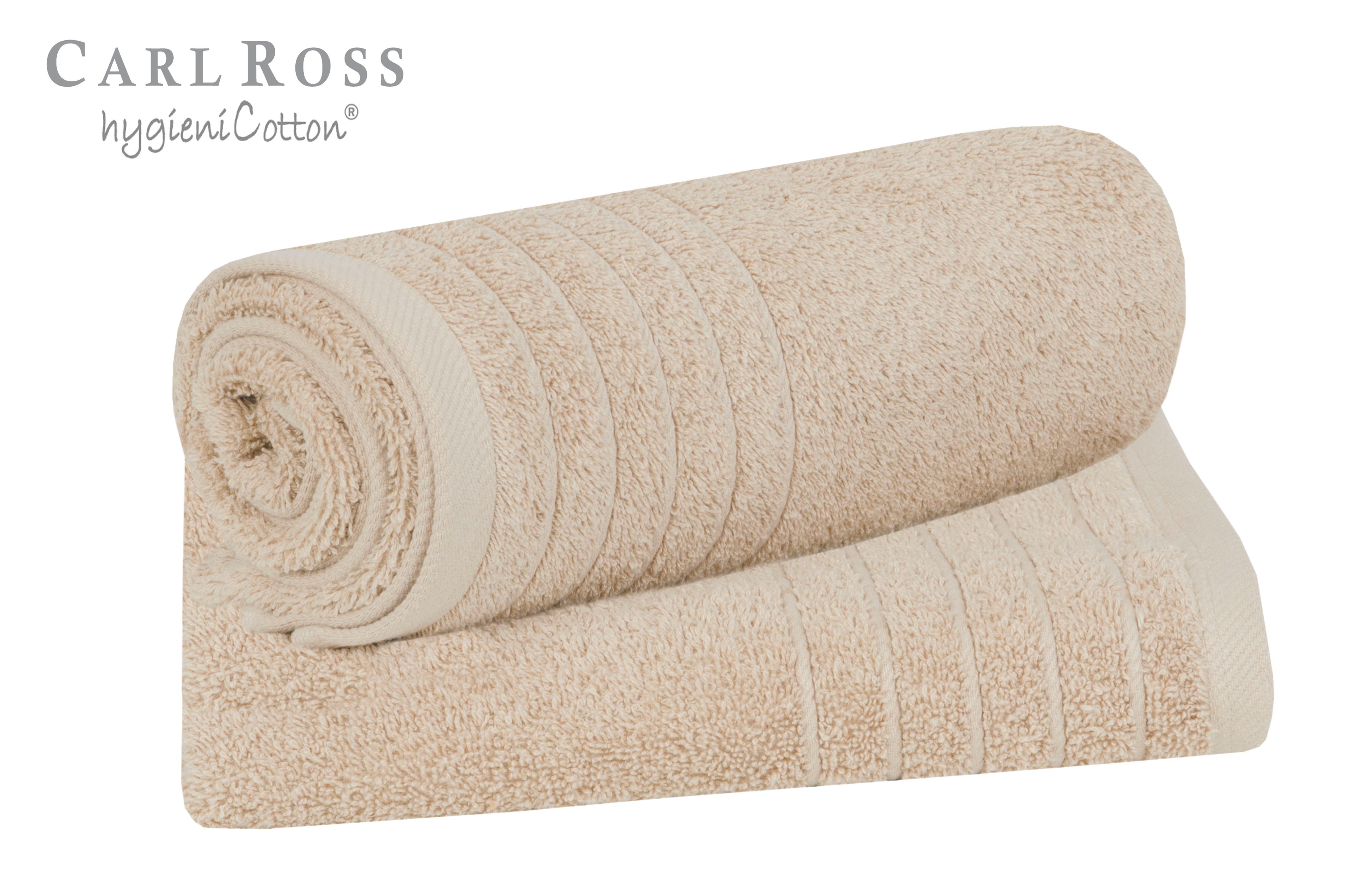 Carl Ross Handdoek HygieniCotton met 2 ophangkoordjes (2 stuks)