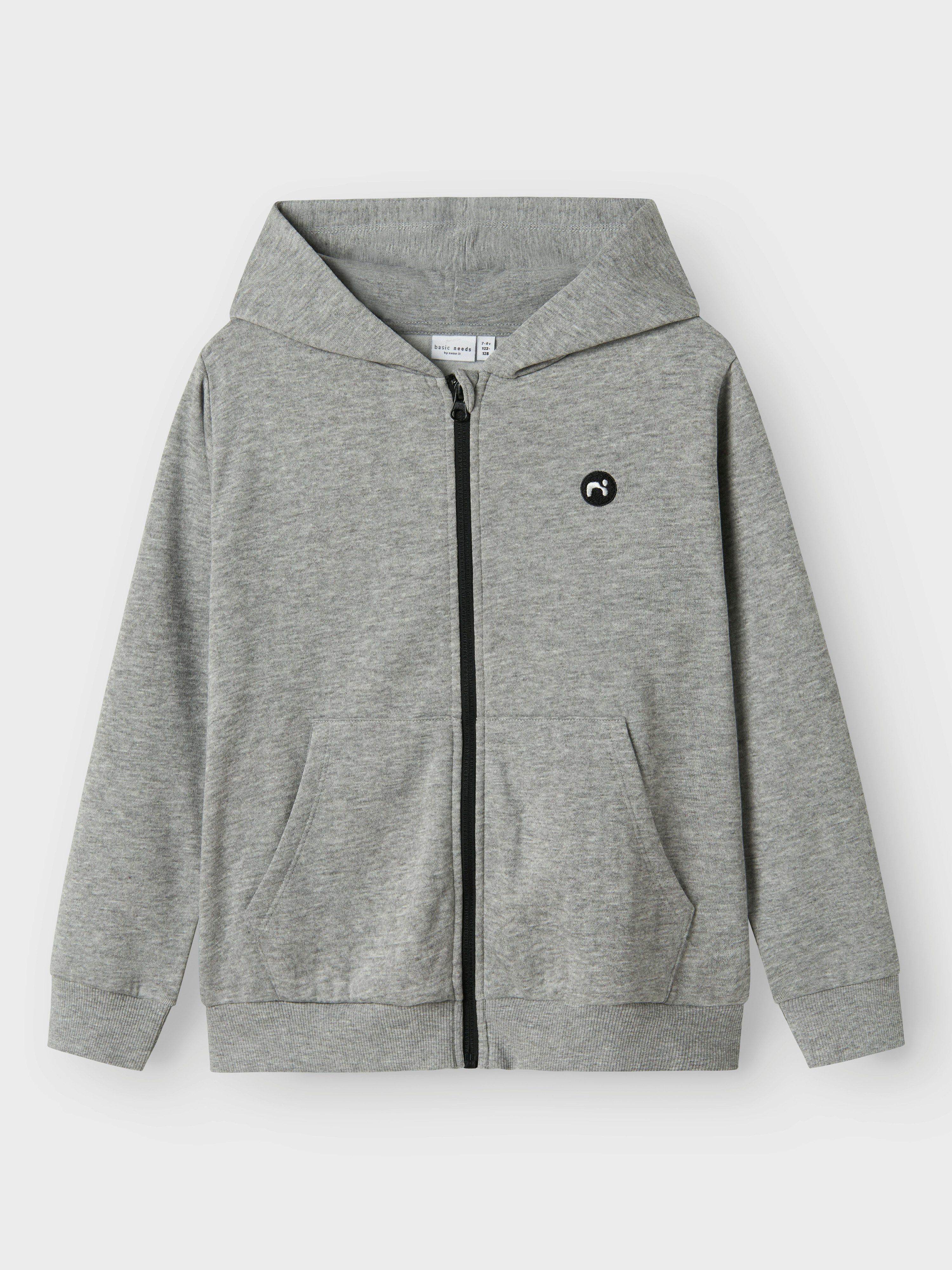 Name It Capuchonsweatvest NKMVIMO LS SWEAT CARD BRU NOOS