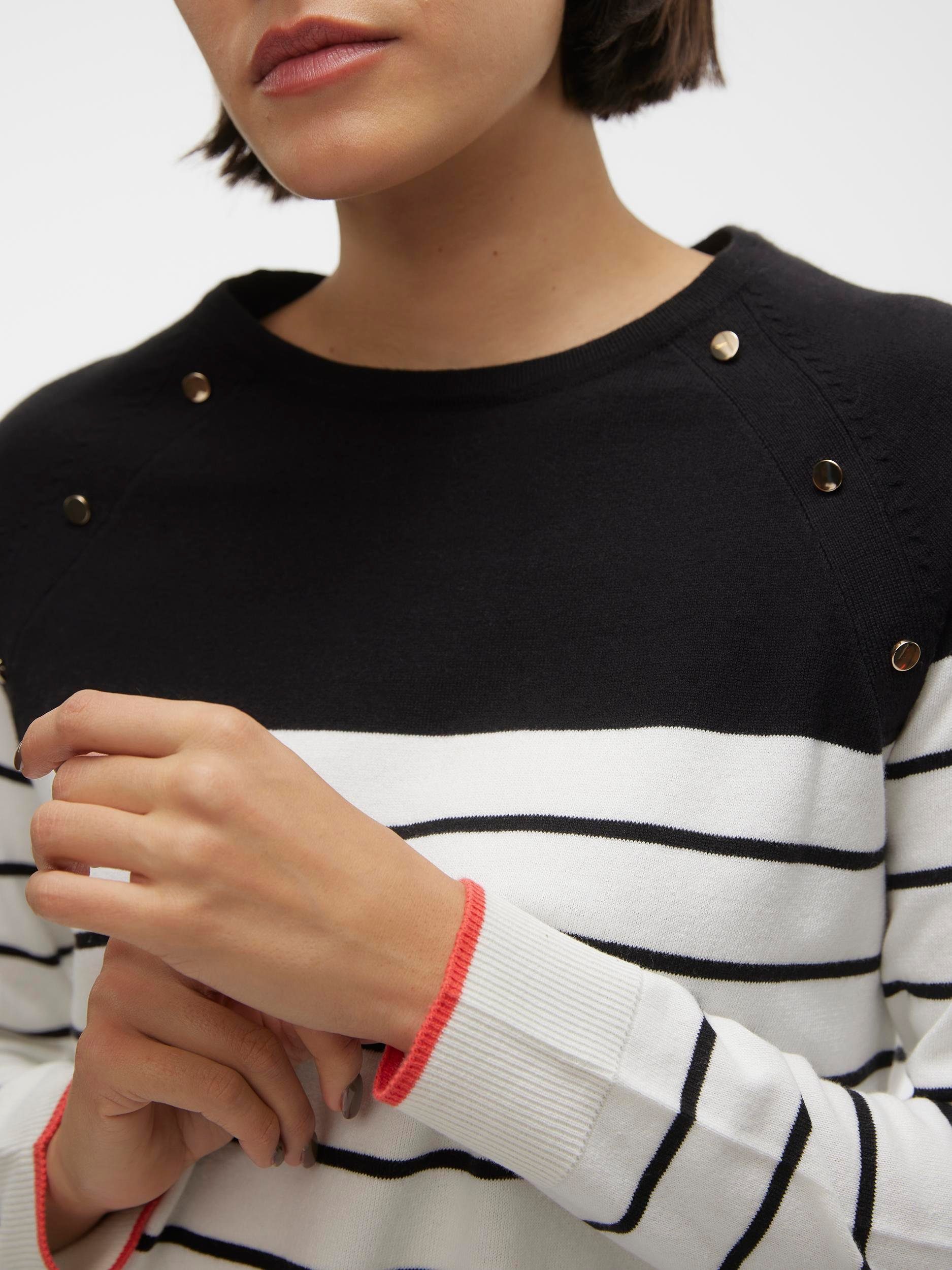 Vero Moda Gebreide trui VMALMA LS O-NECK RAGLAN PULLOVER BOO