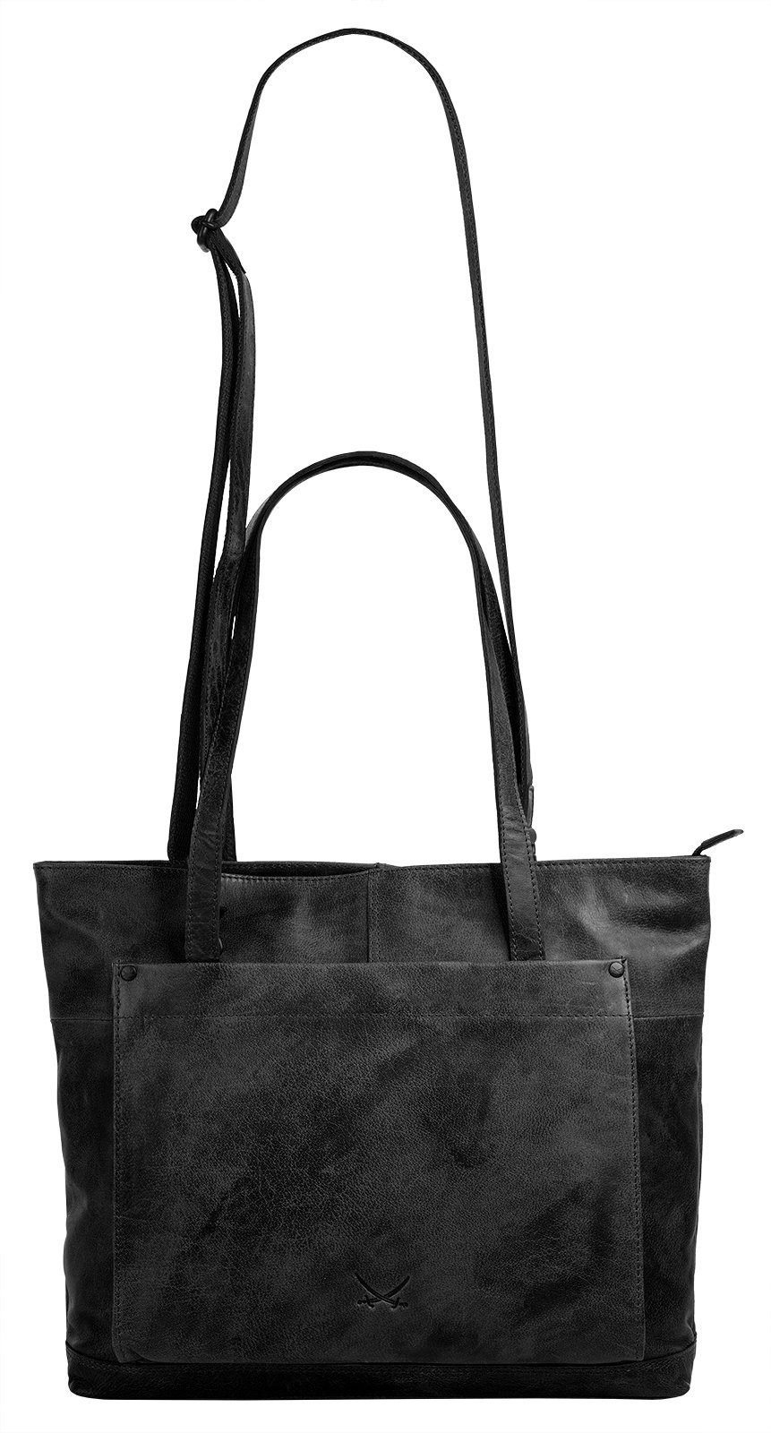 Sansibar Shopper echt leder