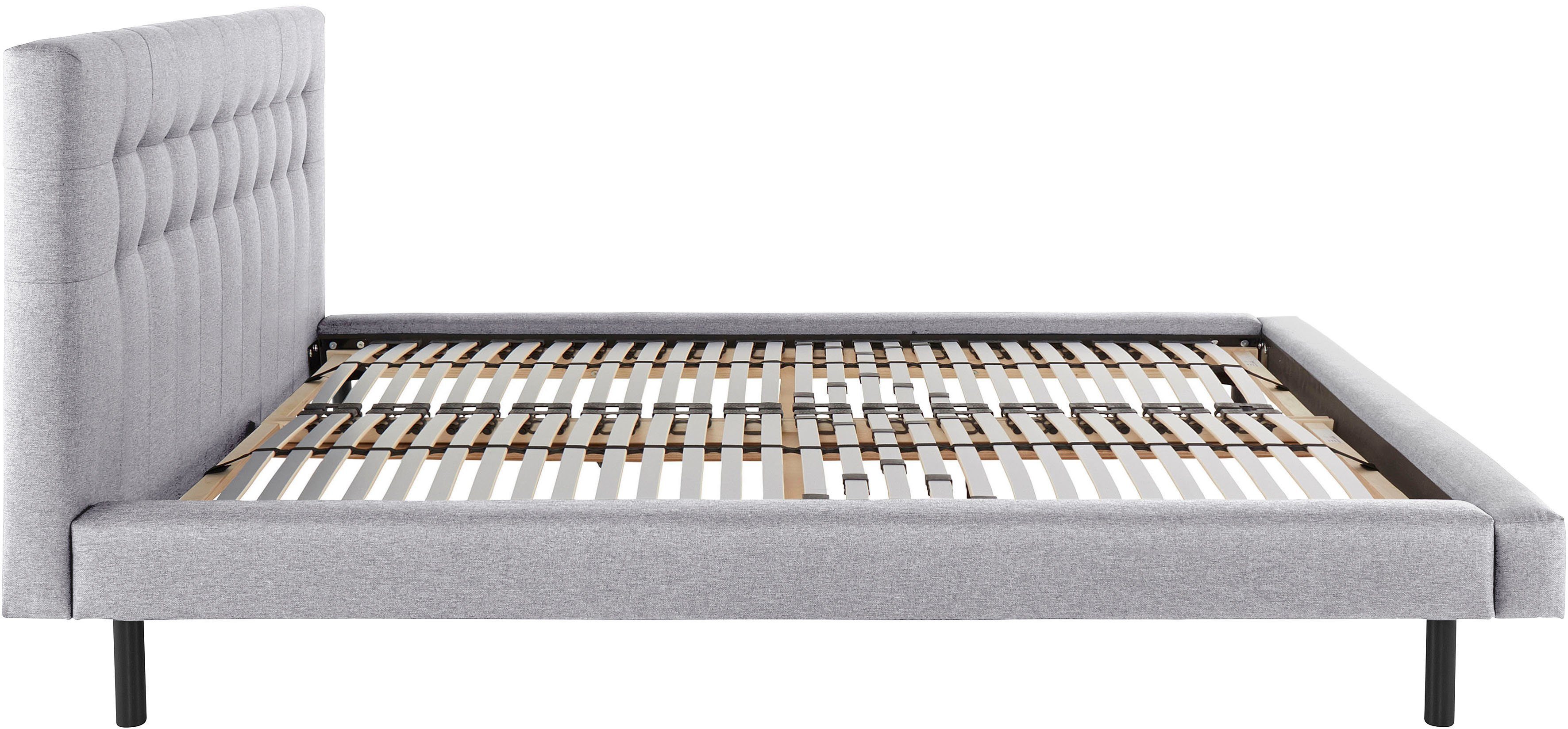 andas Gestoffeerd bed Tobjörn Met breed futonframe