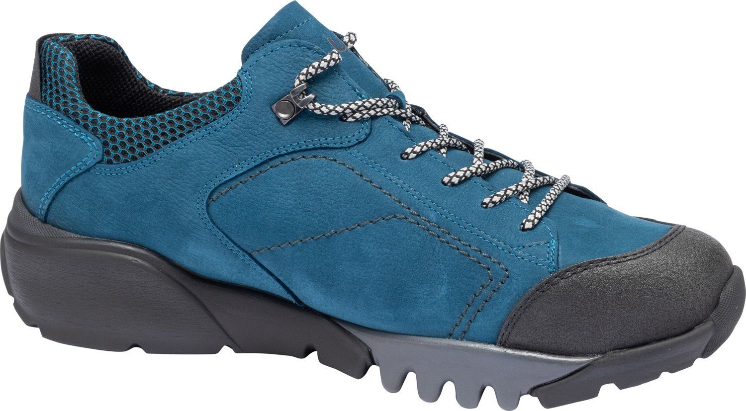 Waldläufer Veterschoenen H-FRITZ , vrijetijdsschoen, outdoorschoen, sneaker in tex-uitvoering, h-breedte