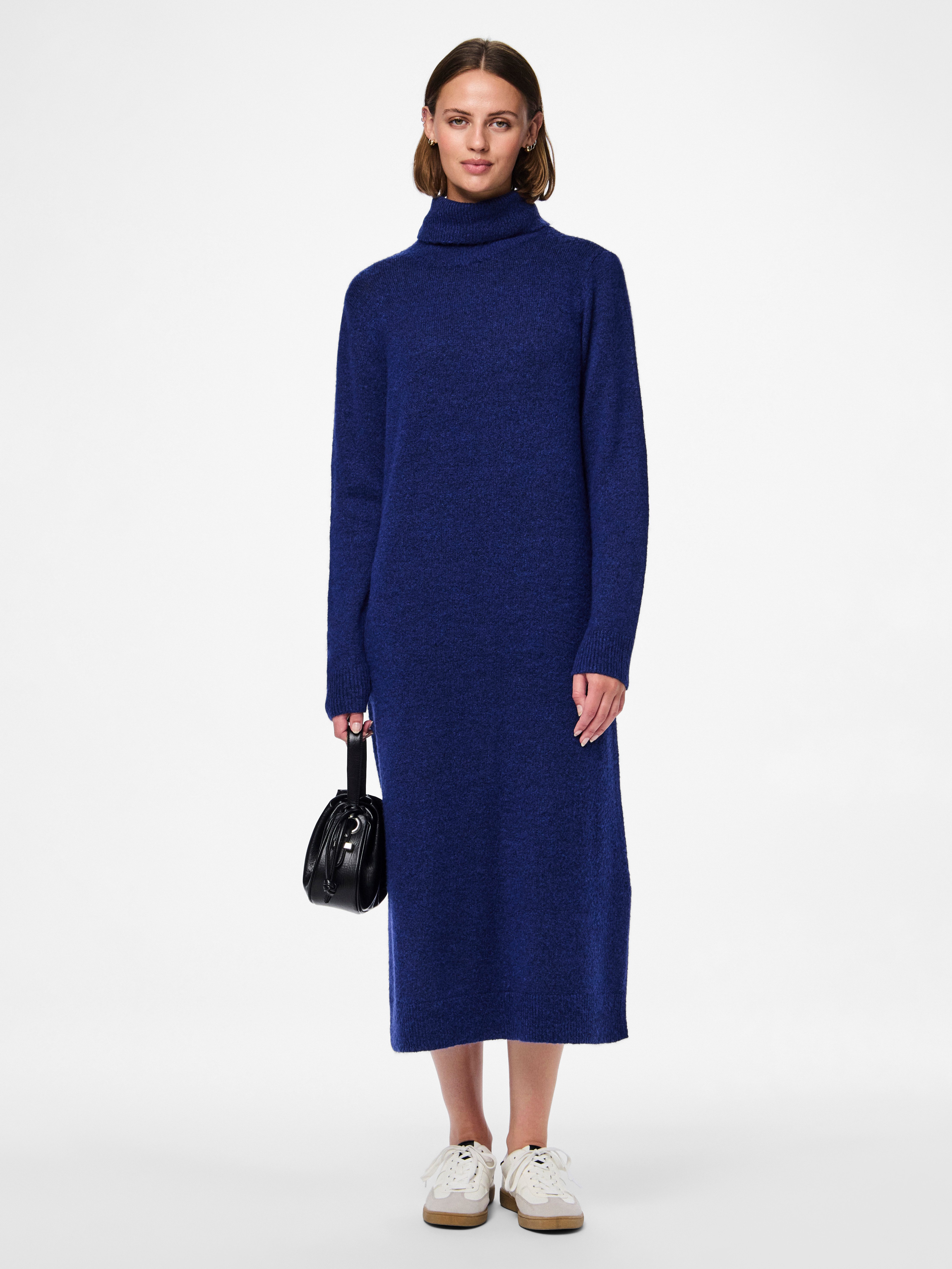 pieces Gebreide jurk PCJULIANA LS ROLLNECK KNIT DRESS NOOS BC