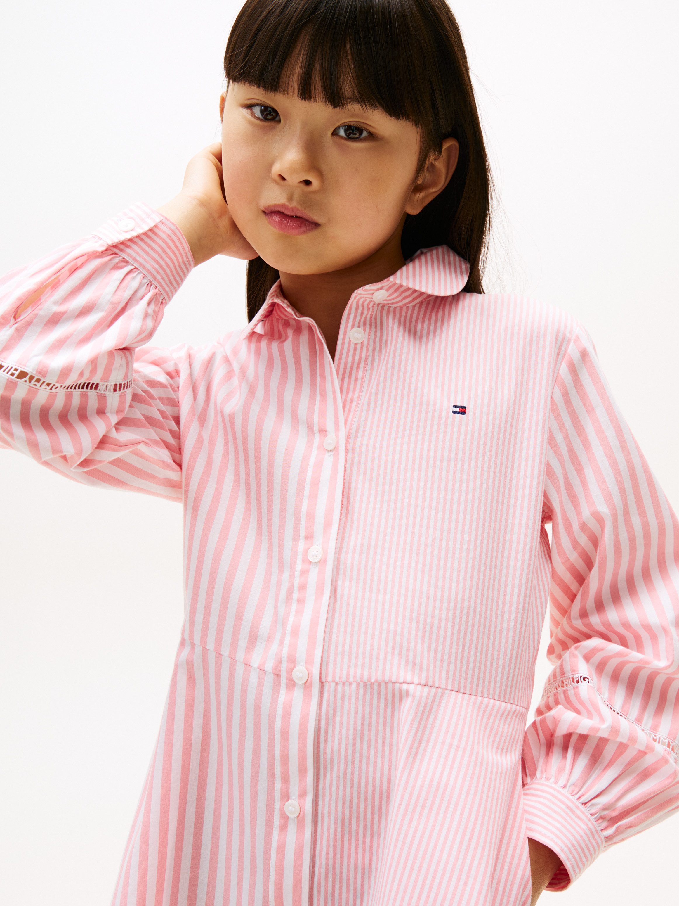 Tommy Hilfiger Blousejurk STRIPED SHIRT DRESS LS