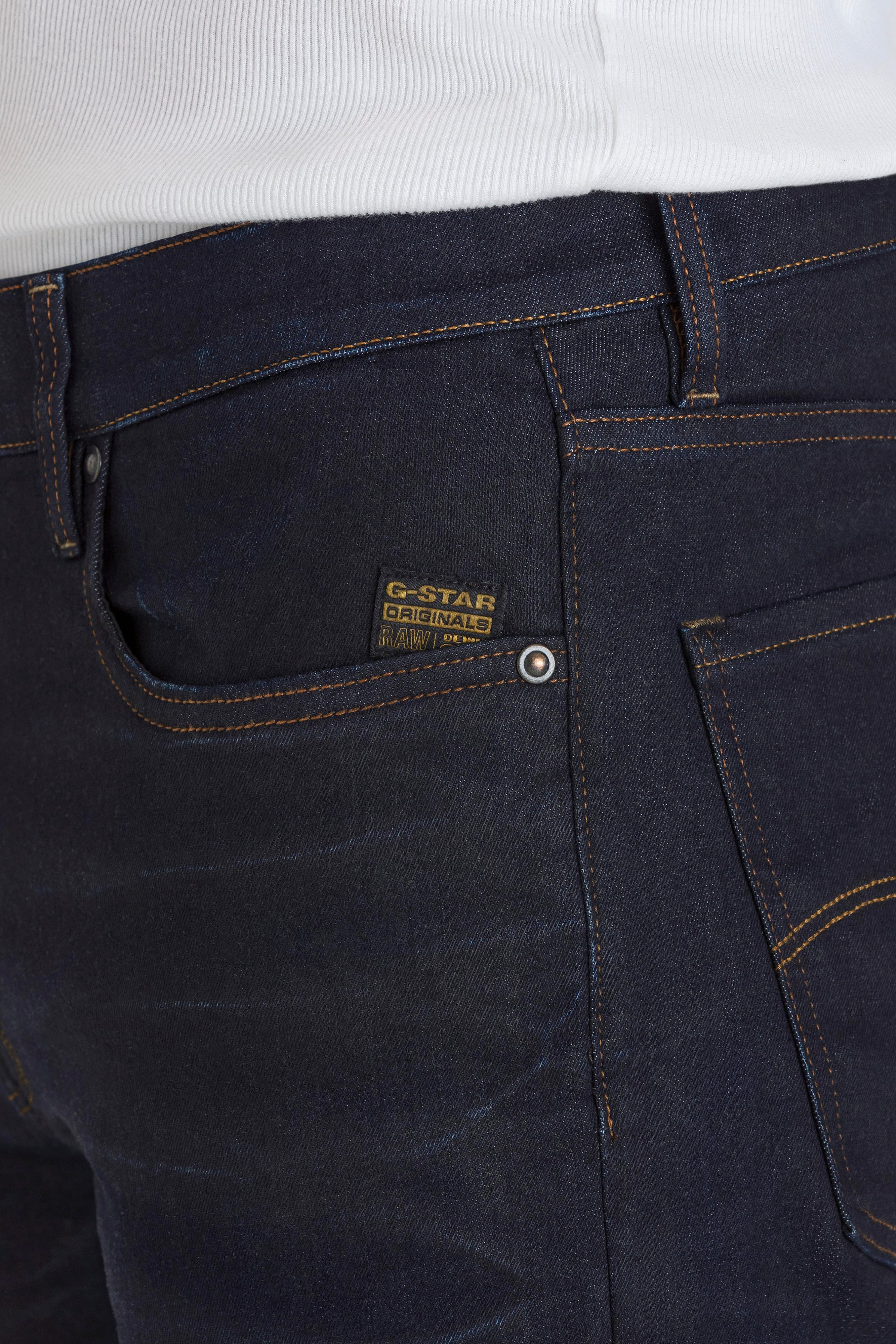 G-Star RAW Straight jeans Mosa Straight met lichte naden