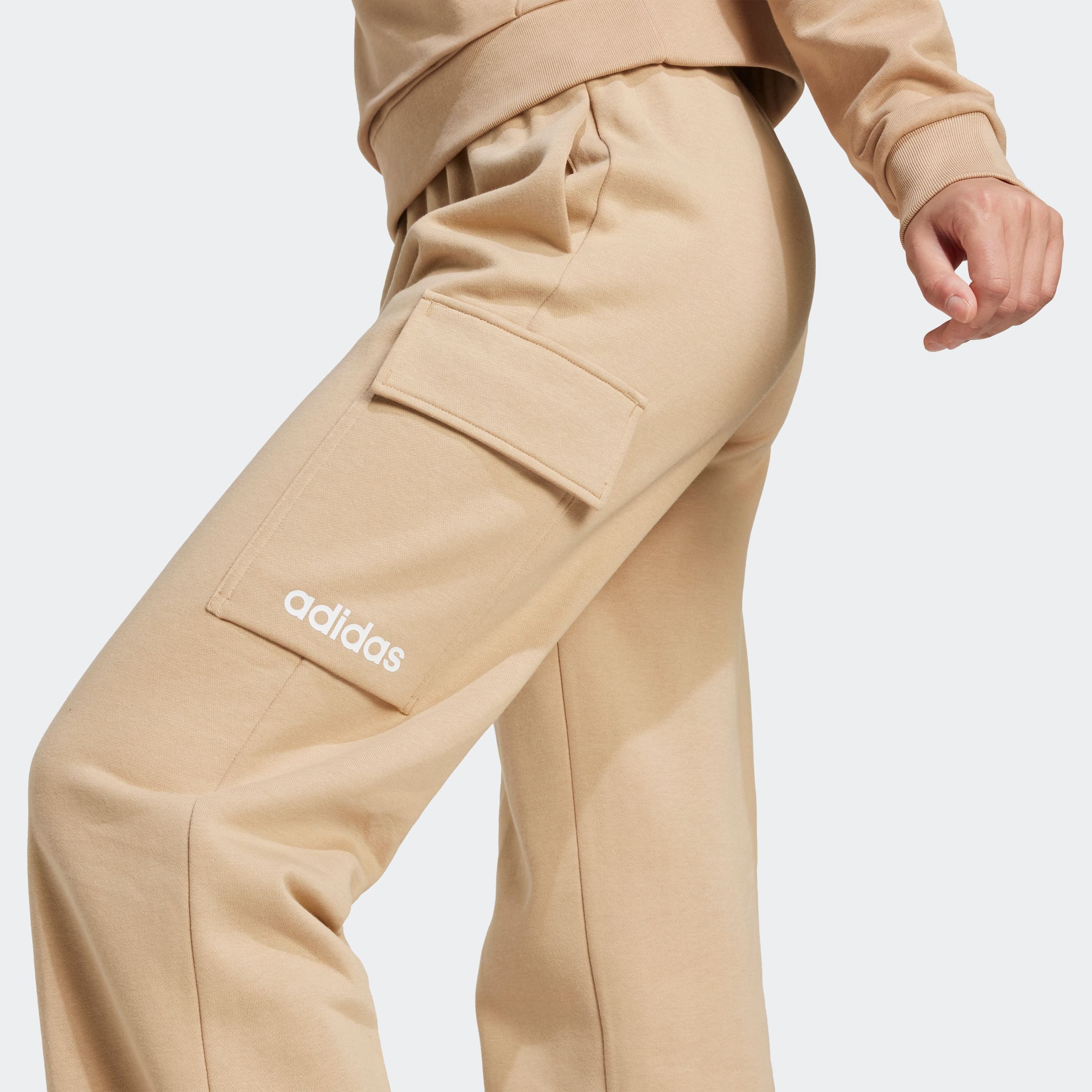 adidas Sportswear Sportbroek W LIN FL CARGO (1-delig)